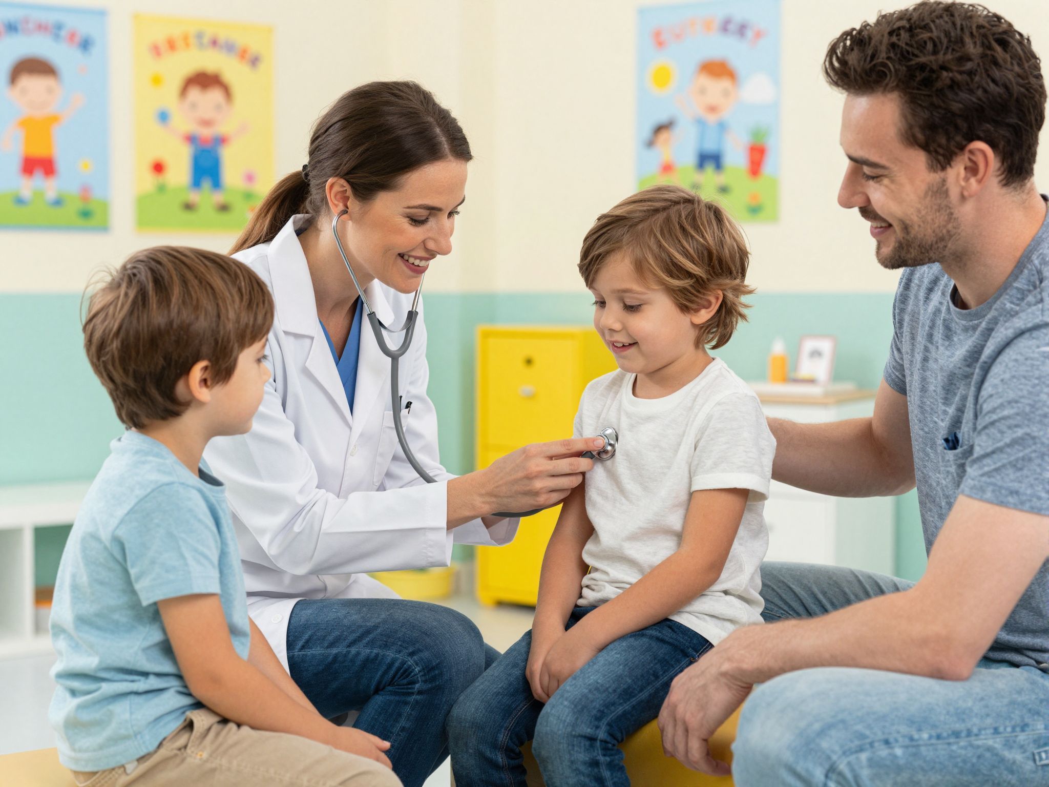 A gyermekorvos közvetít a szakrendelések és a szülők között.