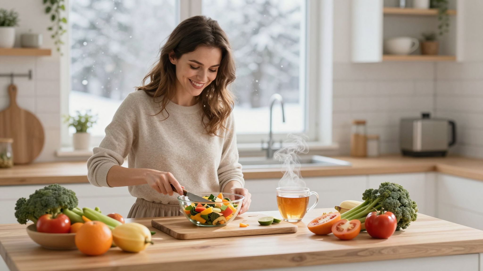 A D-vitamin segíti a hangulat javítását télen.