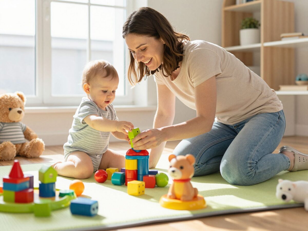 A játék szerepe a baba fejlődésében: mennyi és milyen játék a leghasznosabb?