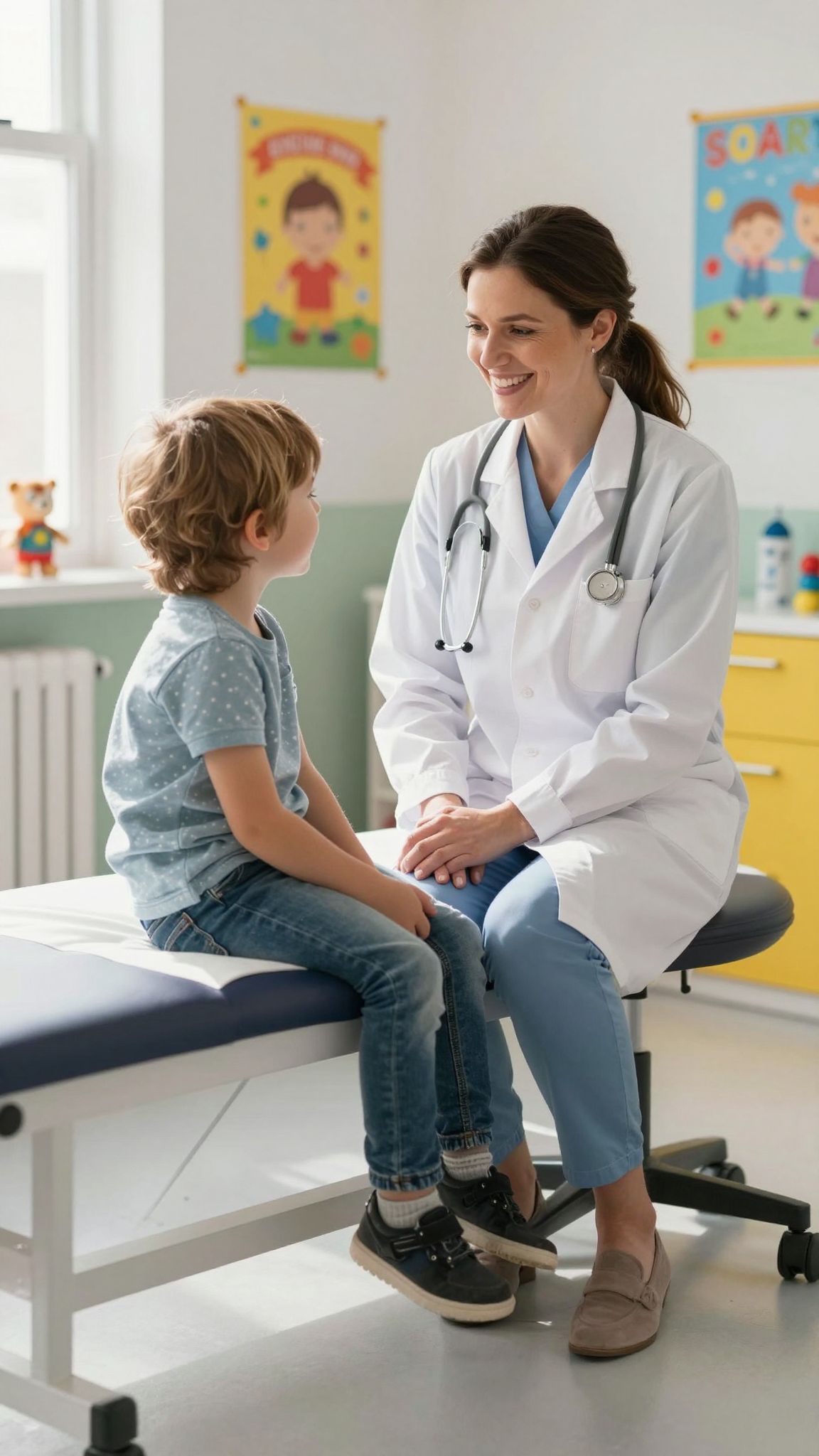 A fejlődéstámogató gyermekorvos elősegíti a gyermek harmonikus fejlődését.