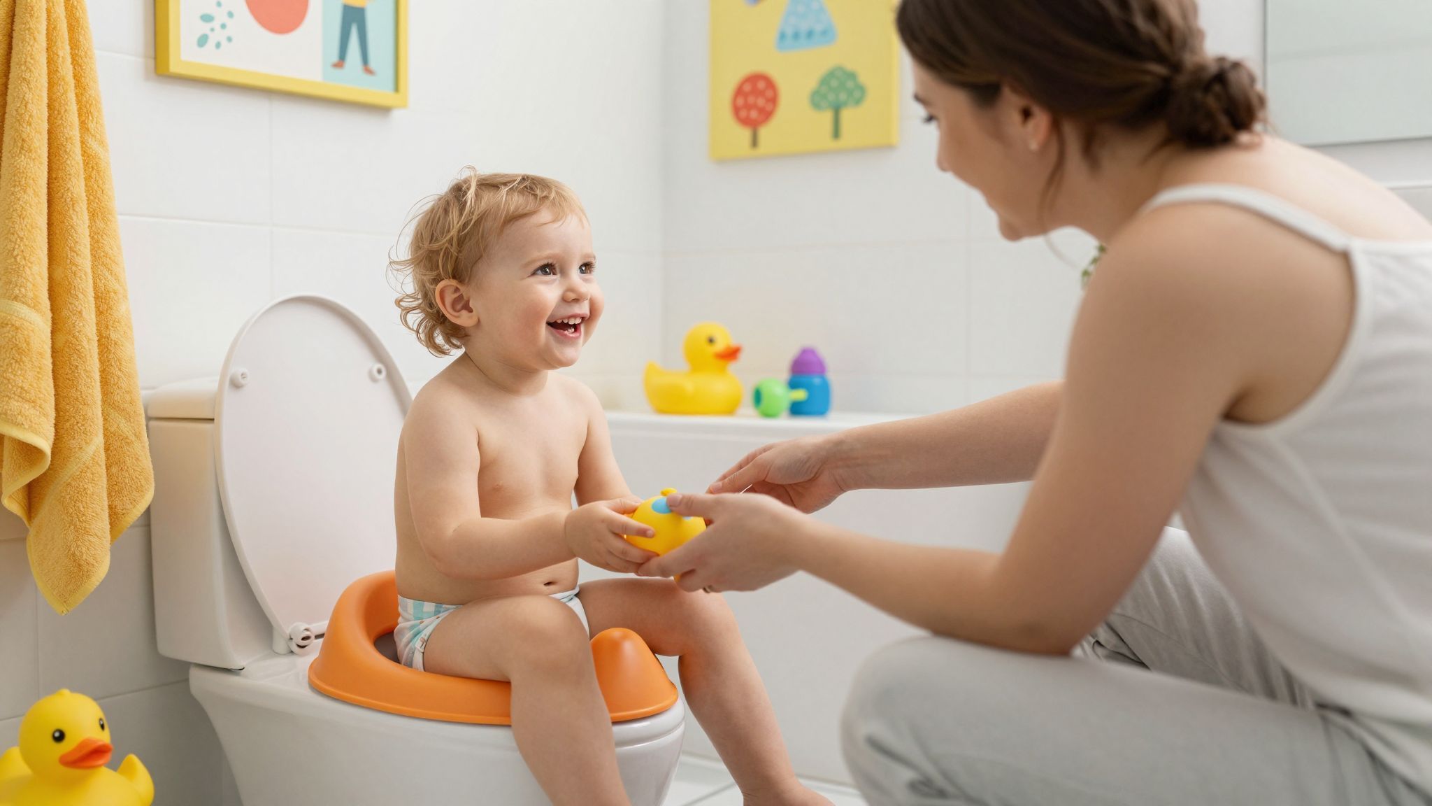 A bilizés készenléténél figyelj a gyermek érdeklődésére!