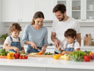 A konyha mint közösségi tér: miért érdemes bevonni a gyerekeket a főzésbe?