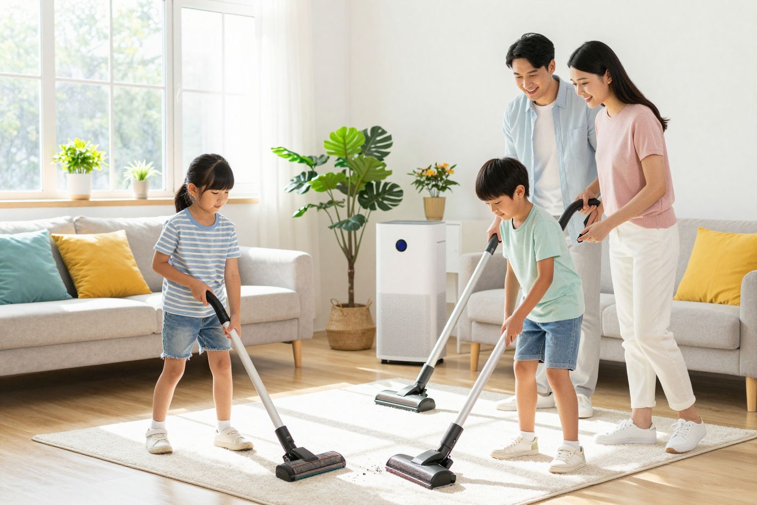 A rendszeres takarítás csökkenti a poratkák számát.