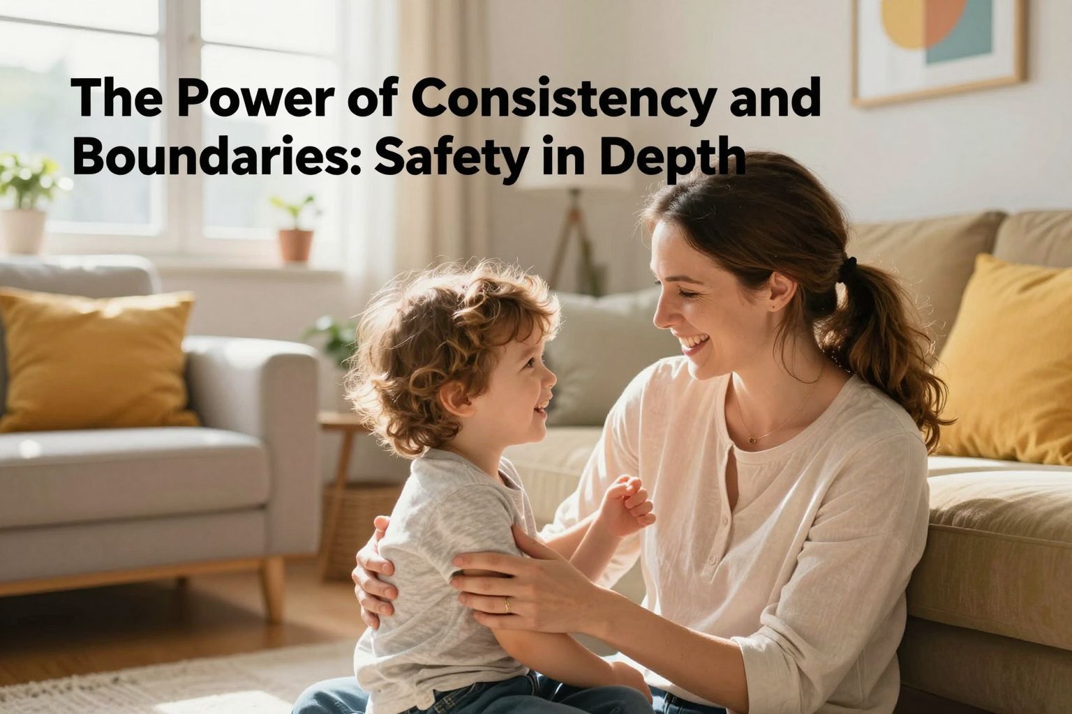 A következetesség erősíti a gyermek érzelmi biztonságát.