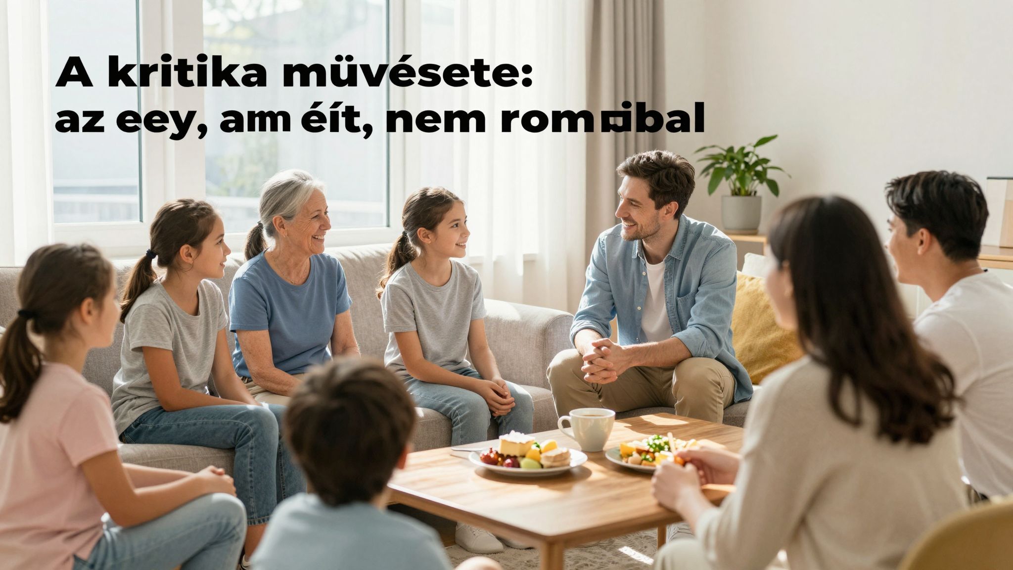 A konstruktív kritika serkenti a fejlődést és harmóniát.