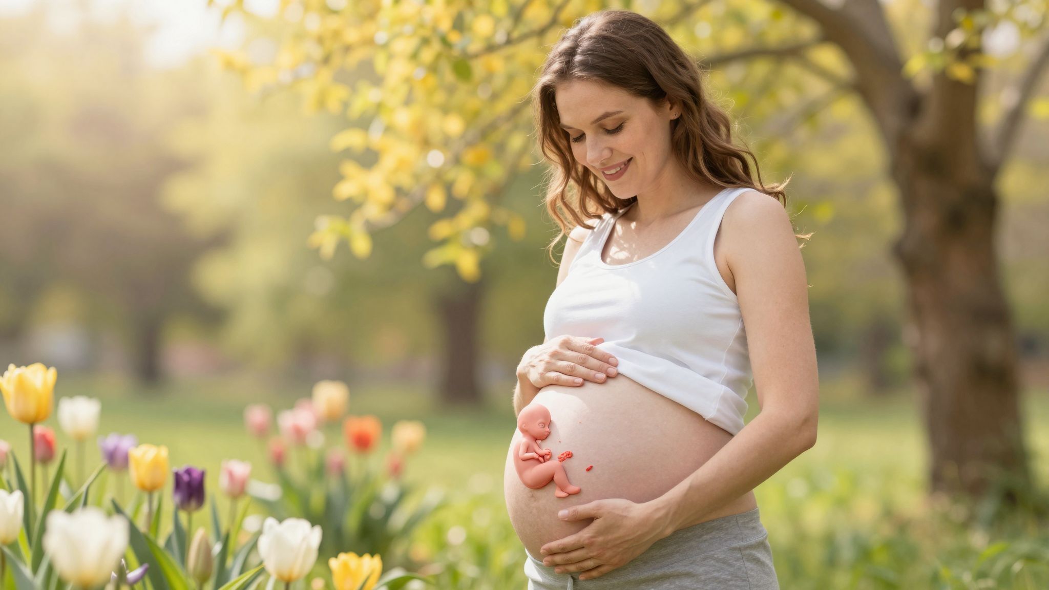 A magzati kor befolyásolja a petefészkek állapotát.