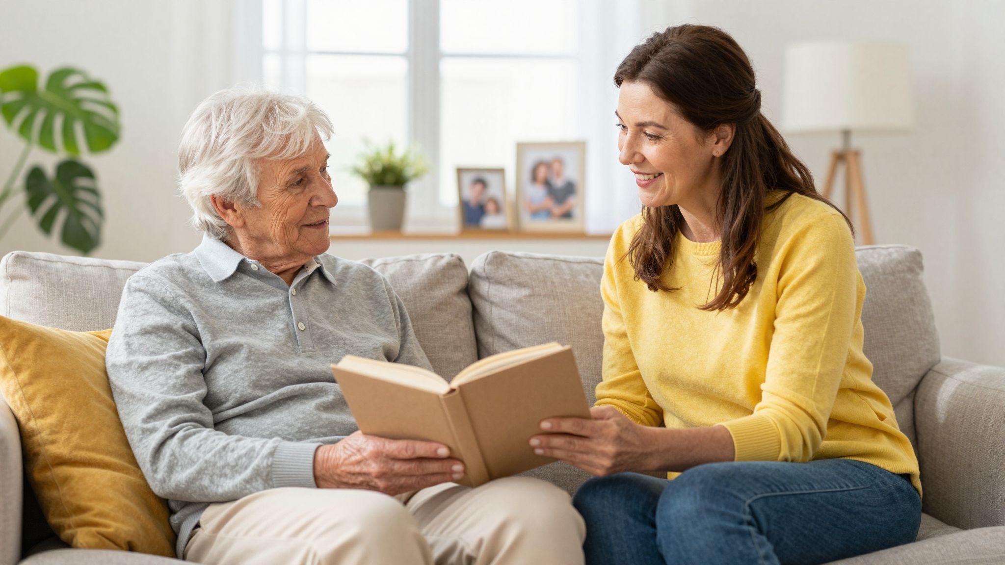 Fontos, hogy a gondozó személyre szabott igényekre reagáljon.