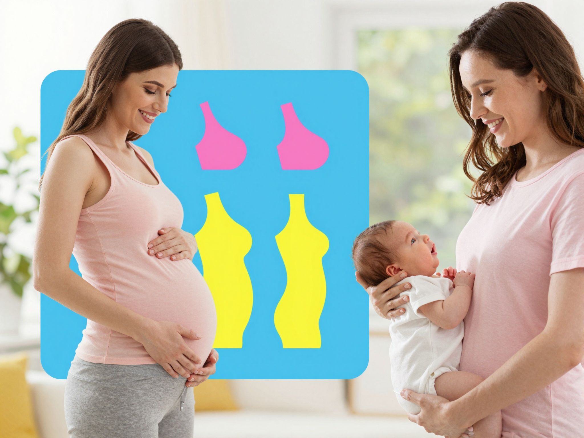 A mell szövetei hormonális hatásra átalakulnak várandósság alatt.