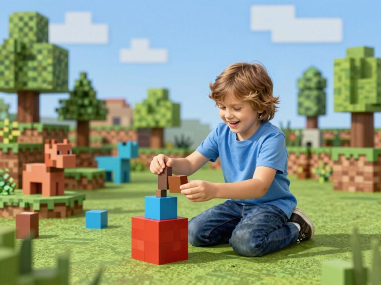 A Minecraft fejlesztő hatásai: Hogyan profitálhat a gyerek a kockavilágból?