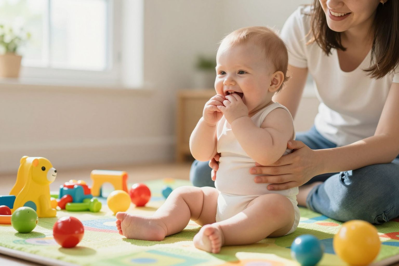 A fogzás fájdalma gyakori oka a csecsemők sírásának.