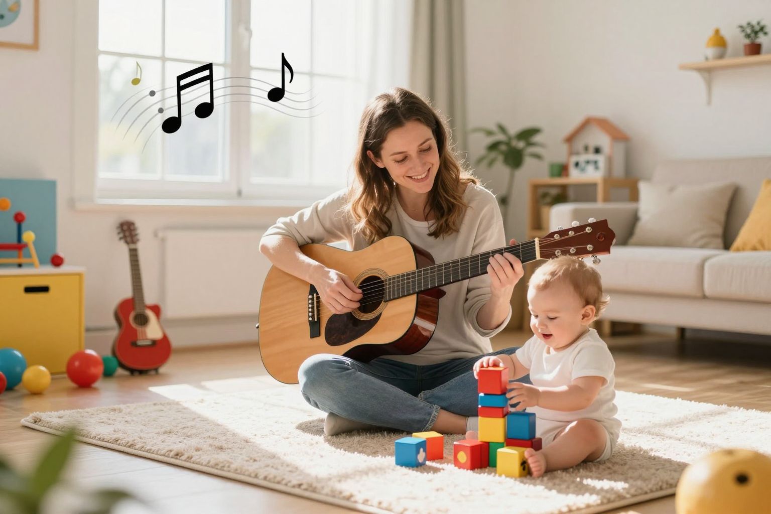 A zene ritmusa segíti a nyelvi fejlődést.