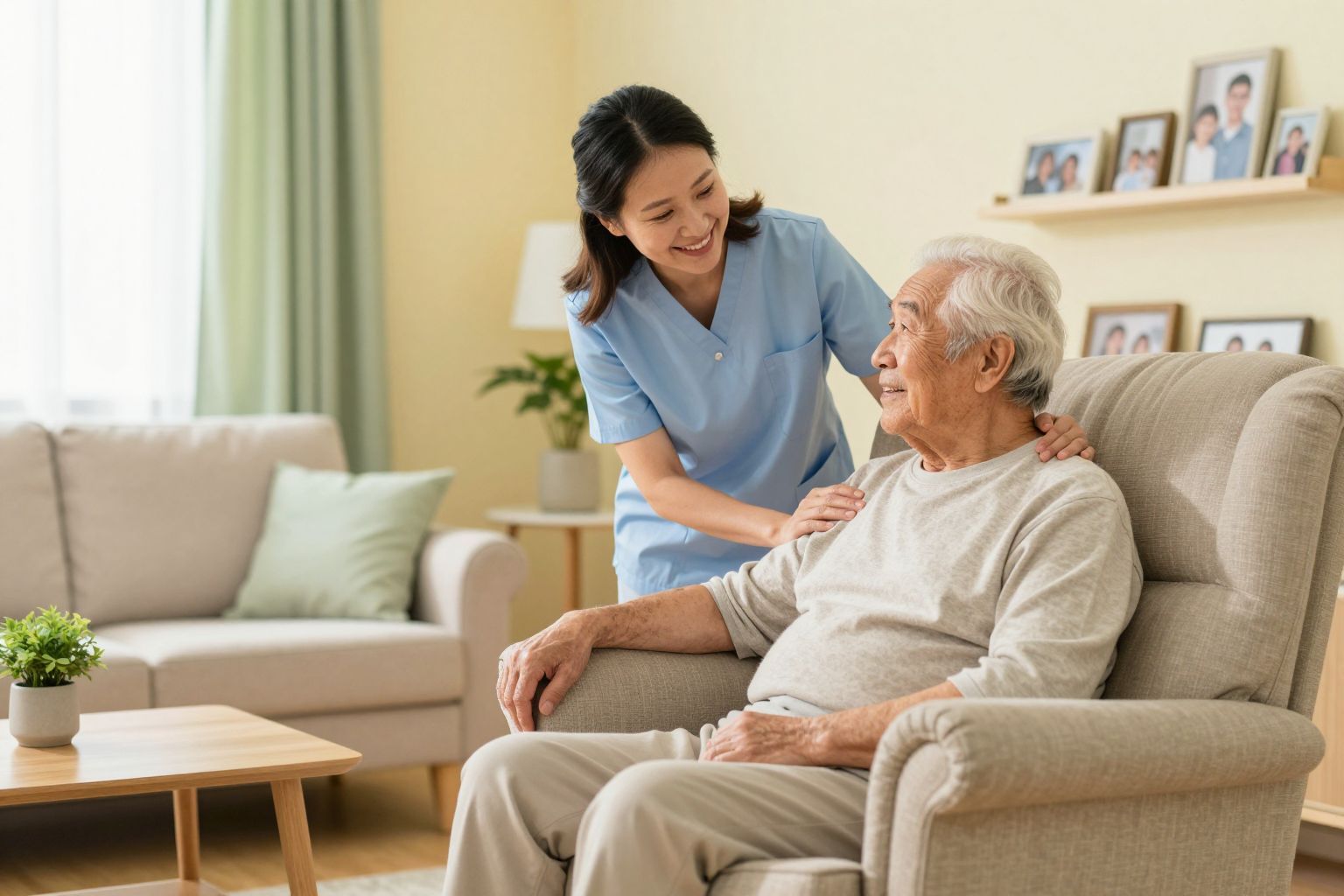 A palliatív ellátás otthon megőrzi a betegek méltóságát.