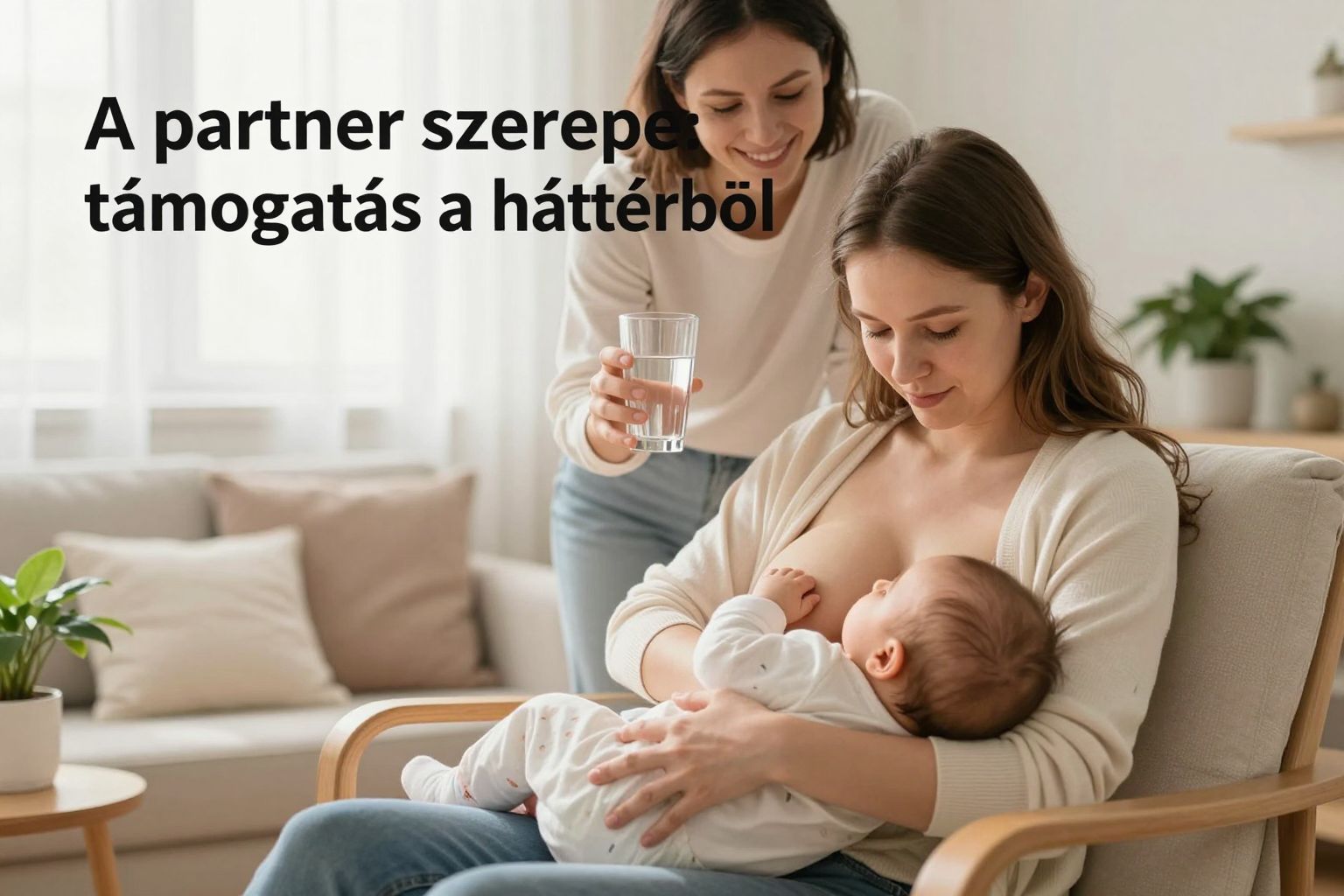 A partner segíthet az érzelmi támogatásban és a stressz csökkentésében.