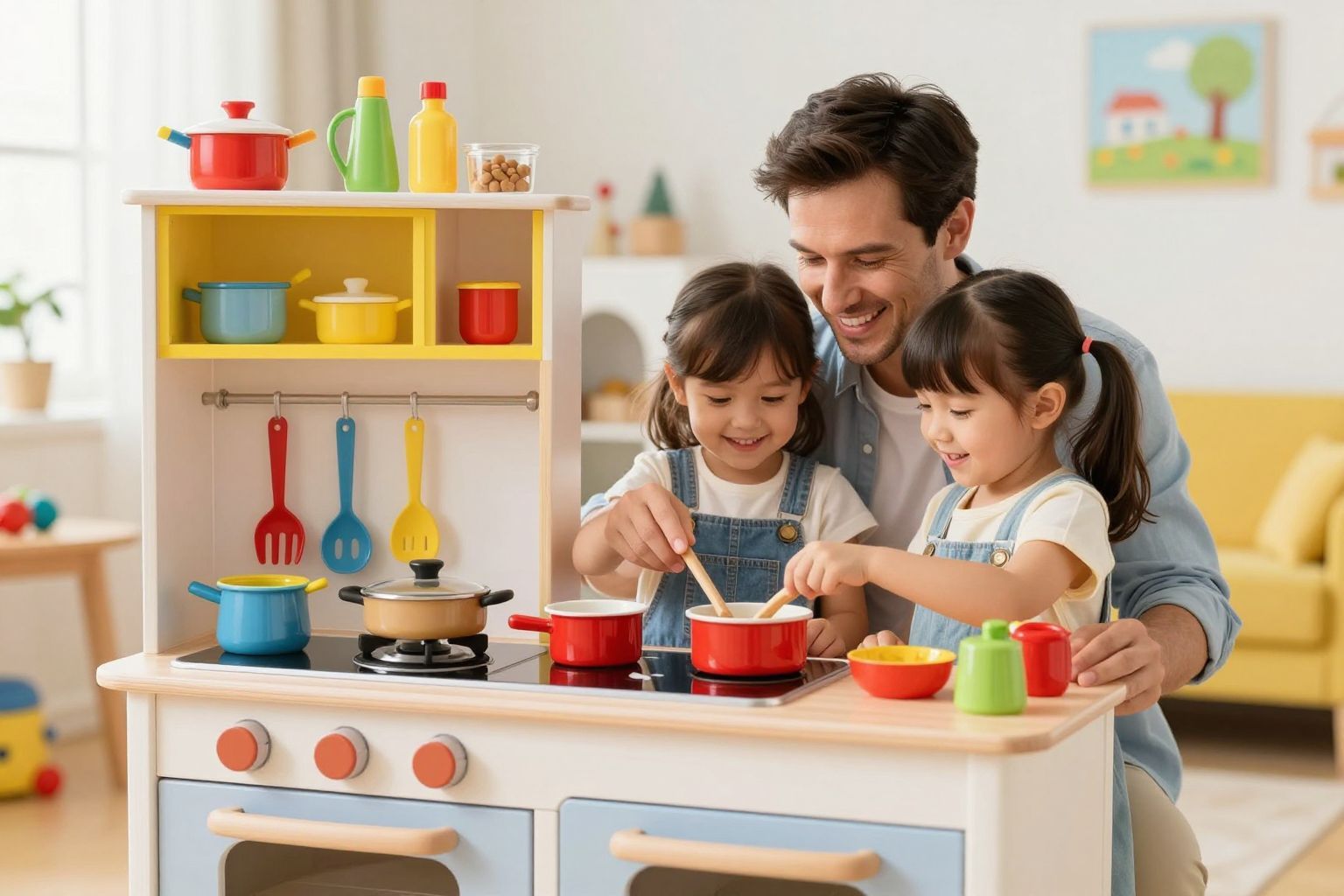 A játékos tanulás fejleszti a gyerekek kreativitását és gondolkodását.