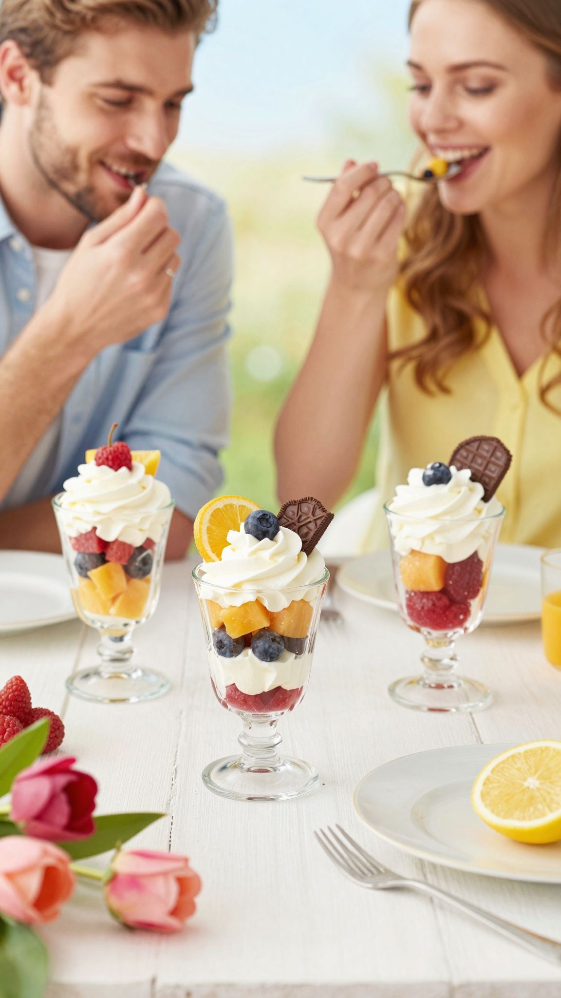 A rétegezés a pohárkrémek látványának kulcsa!