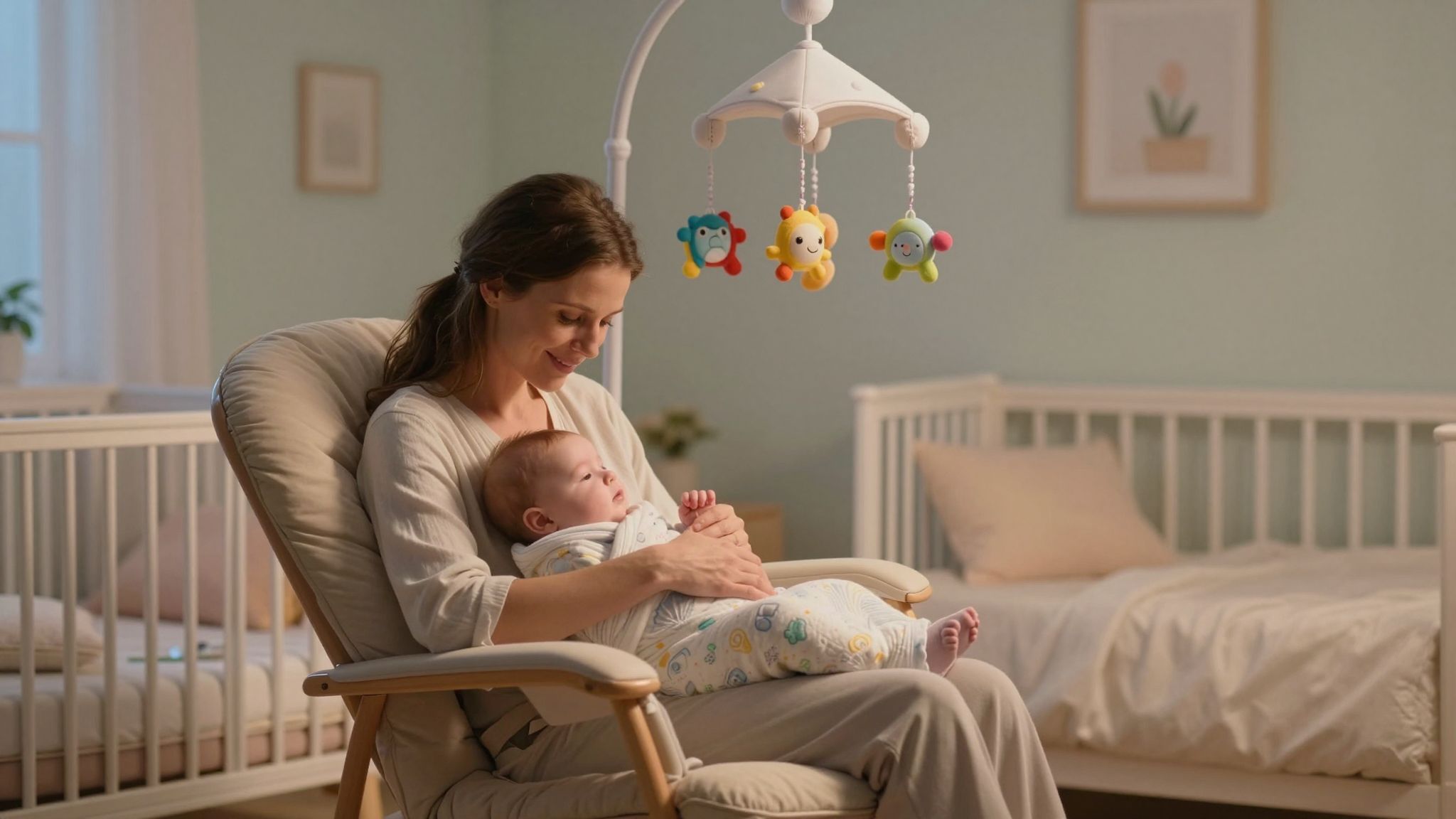 A szeparációs szorongás gyakori ok az éjszakai ébredéseknek.