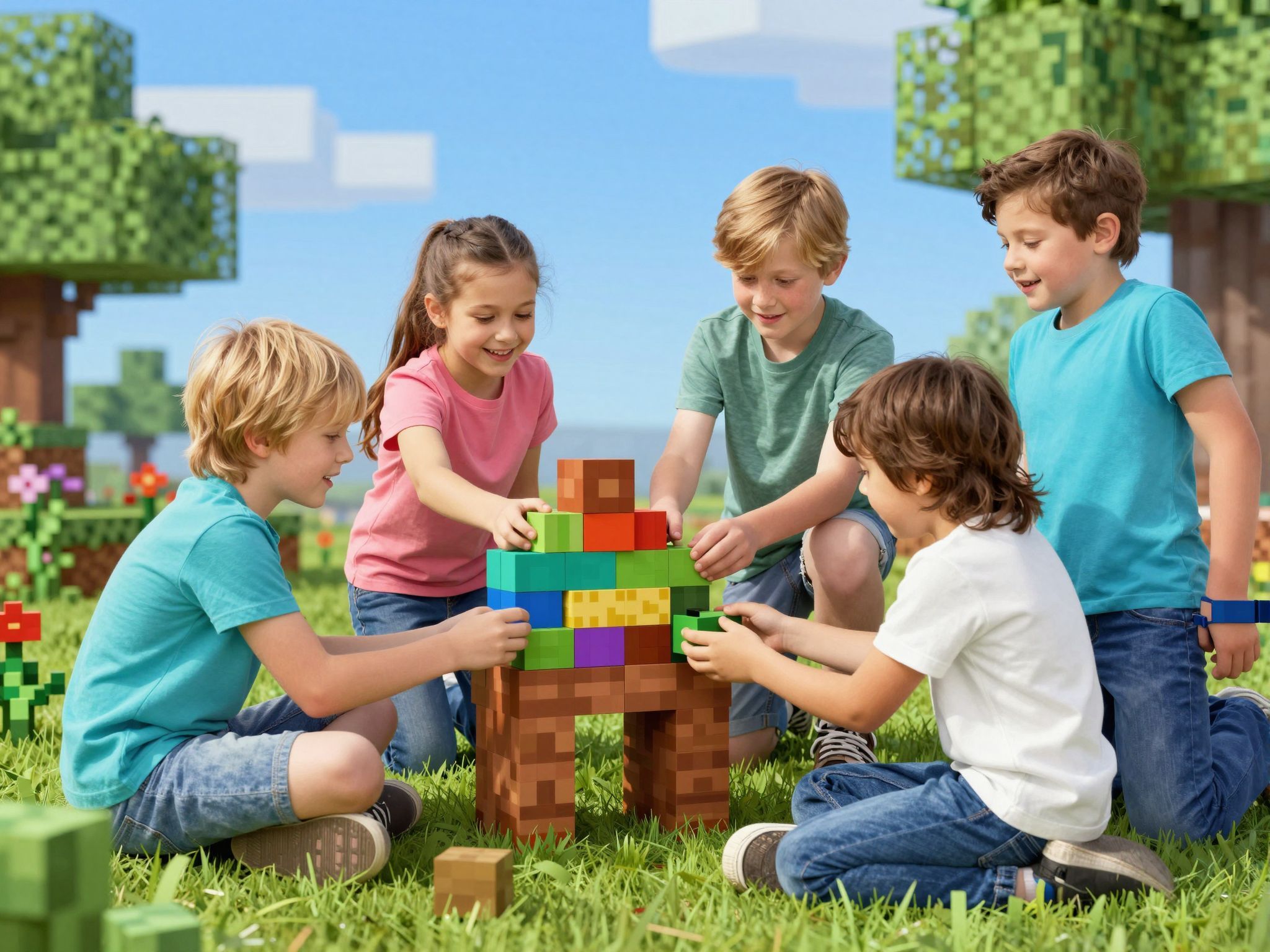 A közös építkezés segíti a barátságok kialakítását.