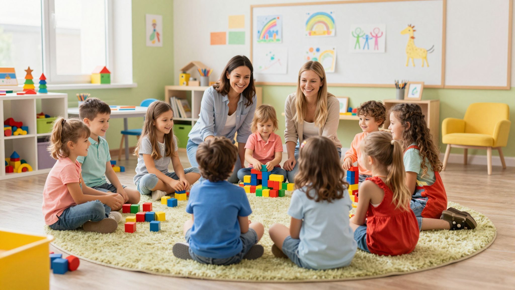 A napirend segít a gyerekek szociális készségeinek fejlődésében.