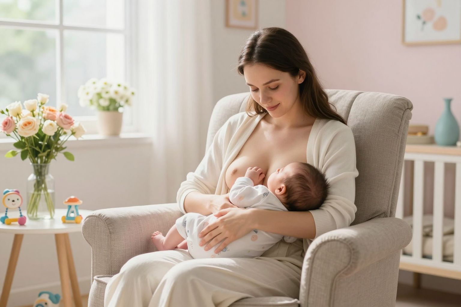 A szoptatás segít a babák immunrendszerének fejlődésében.