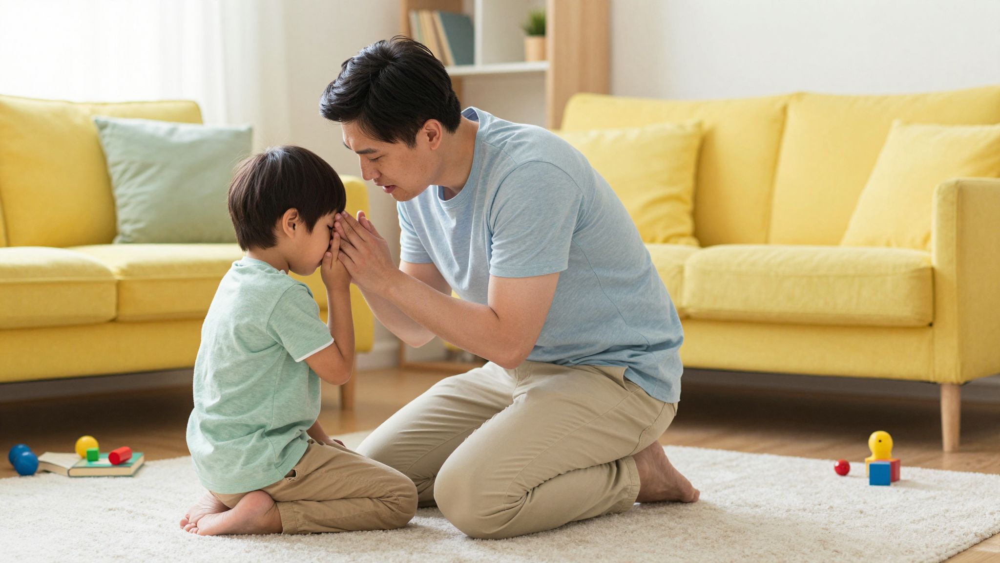 A szülői példa formálja a gyermekek felelősségtudatát.