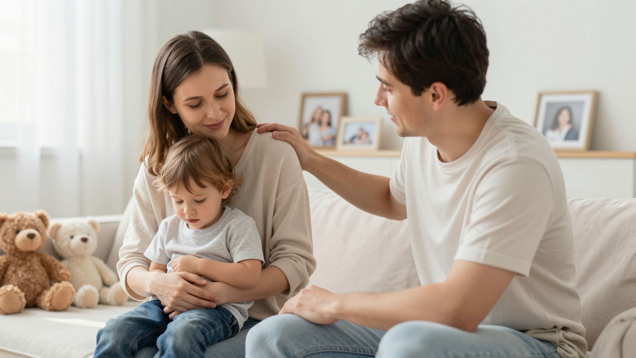 A szülővé válás során a múltbeli traumák felnőttekre hatnak.