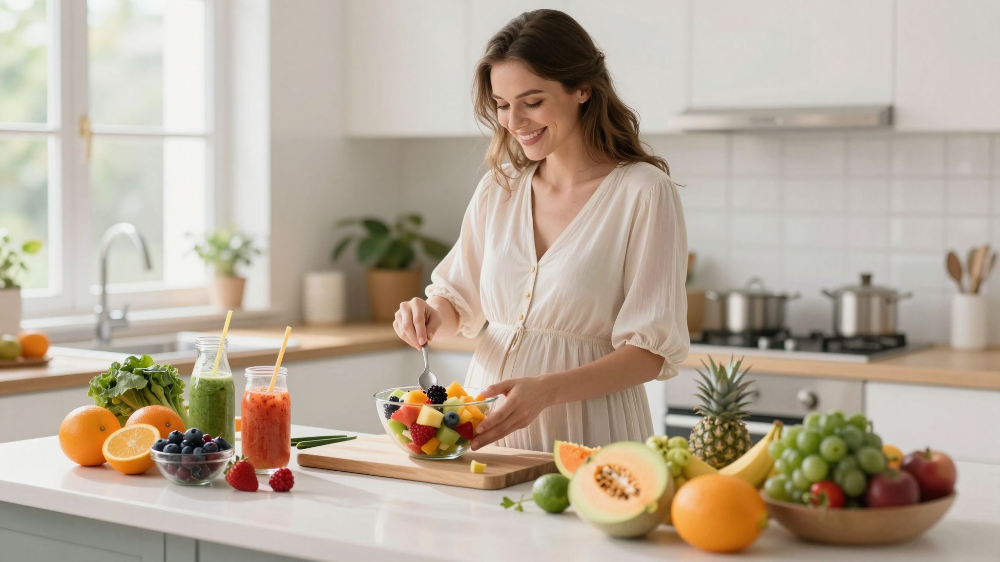 Friss gyümölcsök és zöldségek segítenek a hűvösség megőrzésében.