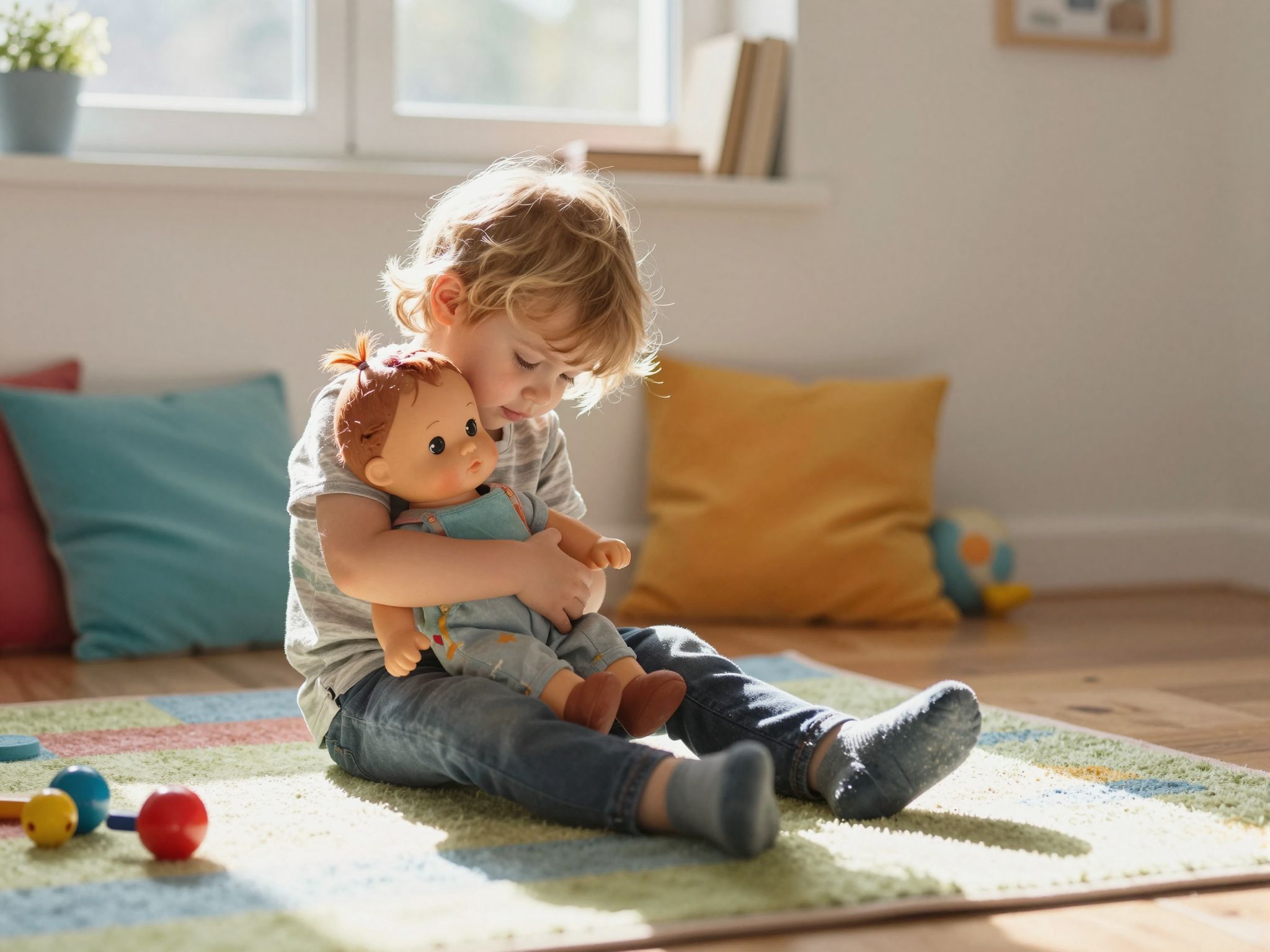 A rémisztő baba segíti a gyerek függetlenségét.