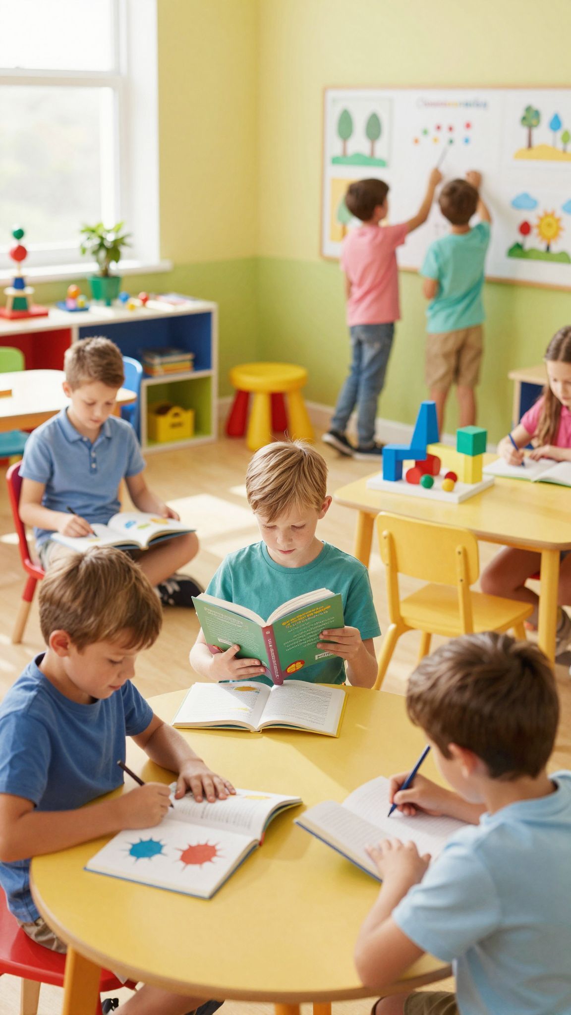 A fiúk térbeli érzékelése segítheti az olvasást.