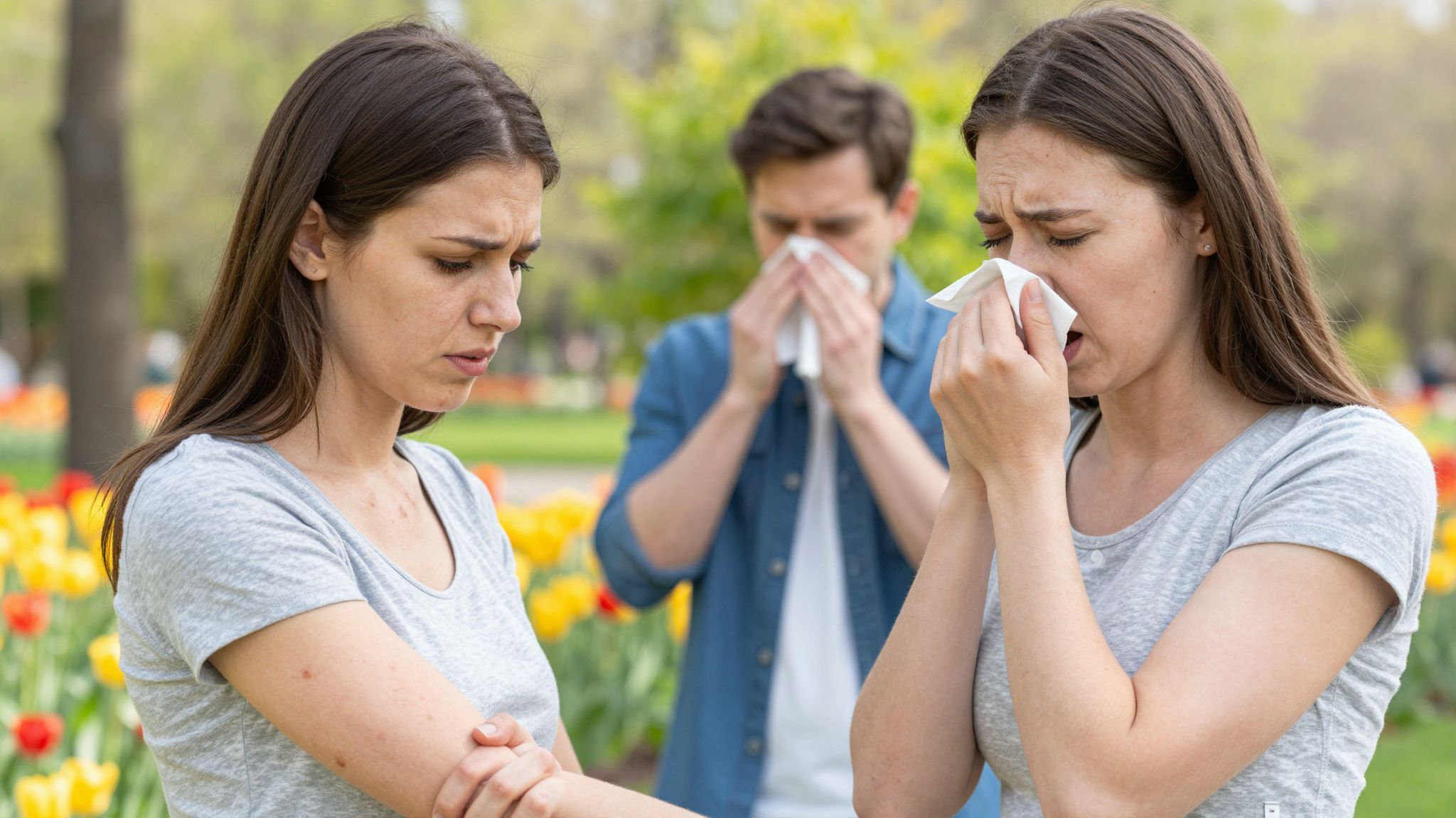Az allergiák sokszor félreértelmezett tüneteket mutatnak.