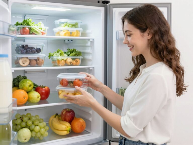 A tökéletesen rendszerezett hűtő titka: melyik étel hova való?