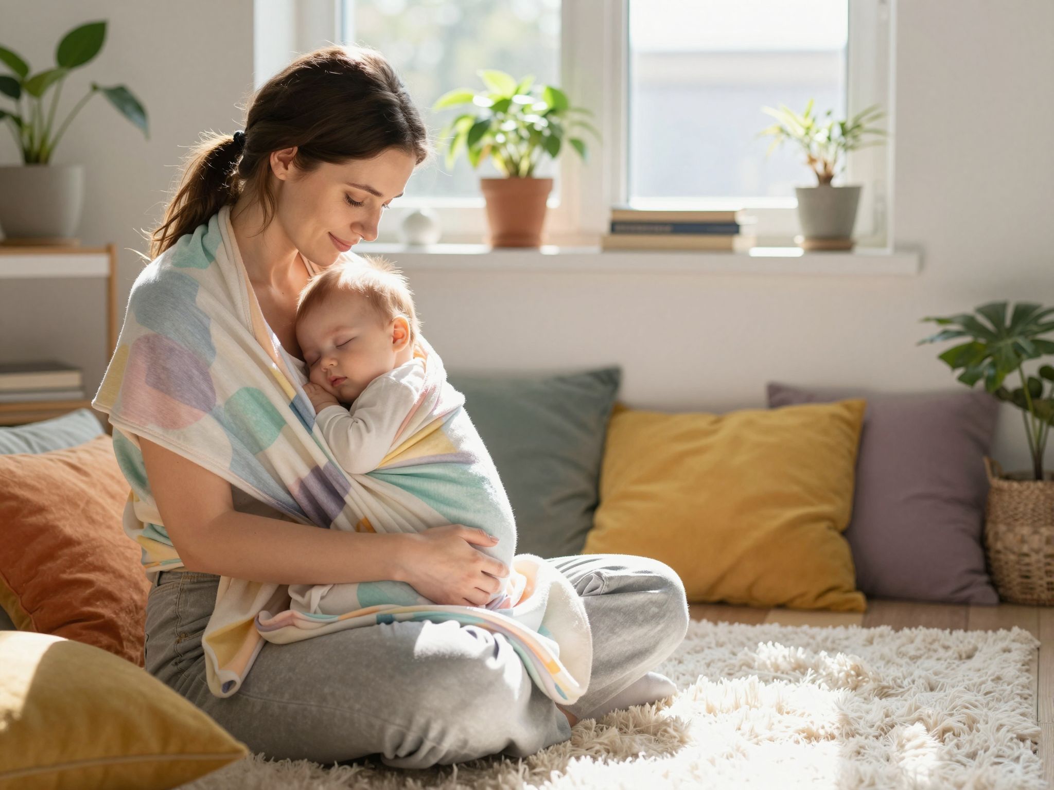 A csecsemők hordozása nem elrontja, hanem erősíti őket.
