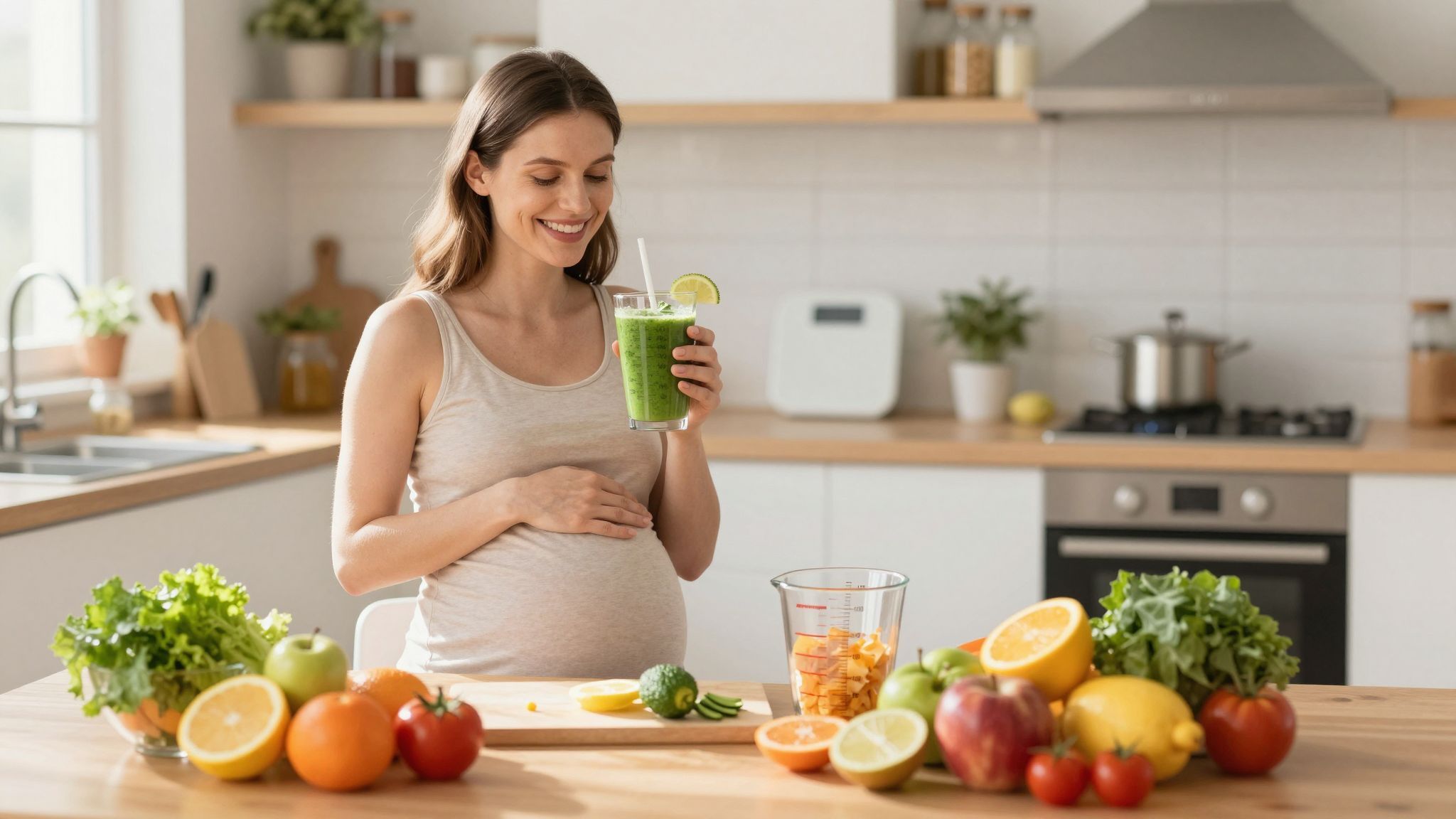 A várandósság alatt a súlymenedzsment kulcsfontosságú az egészséghez.