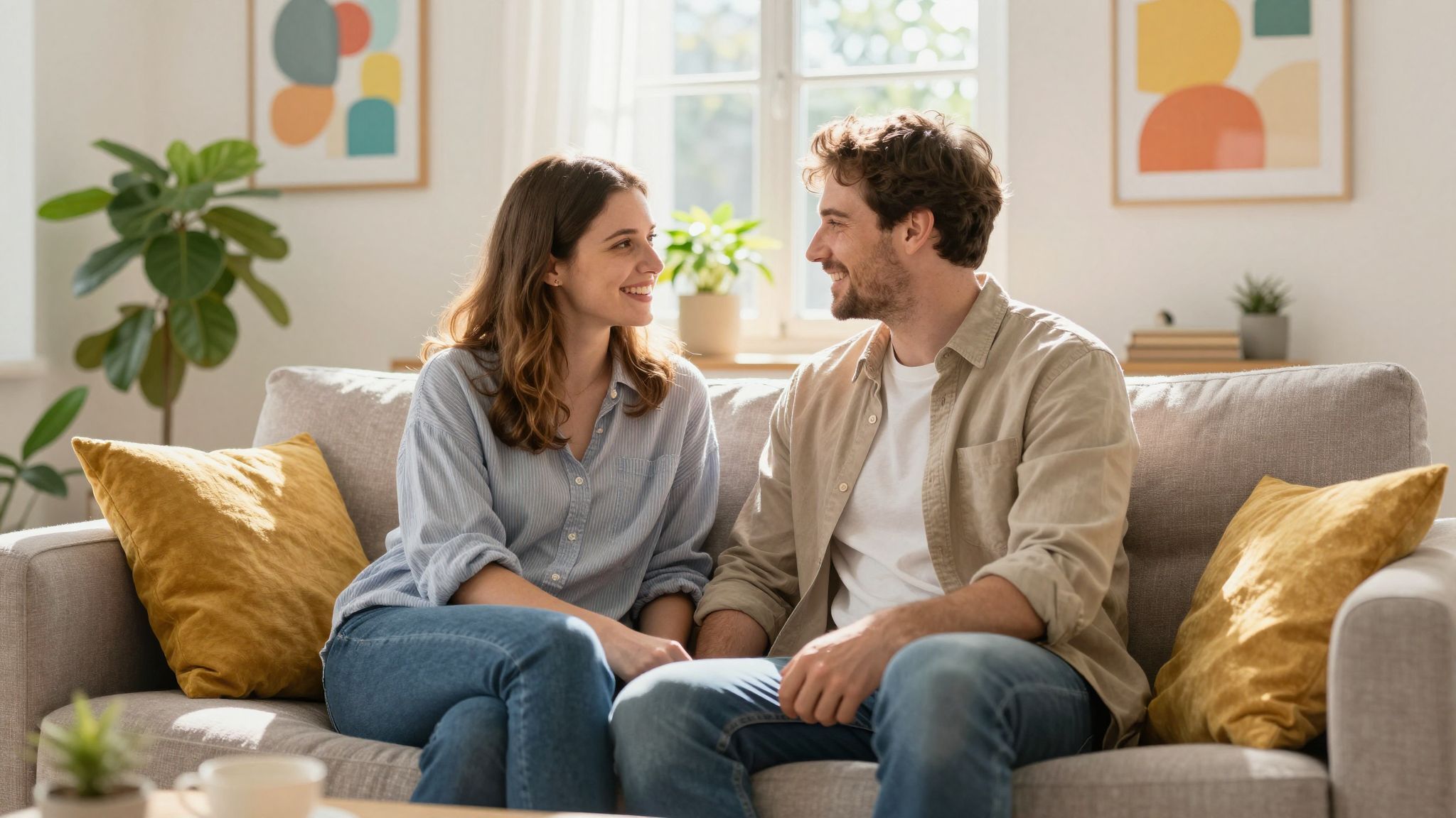 A pozitív megerősítések erősítik a kapcsolat intimitását.