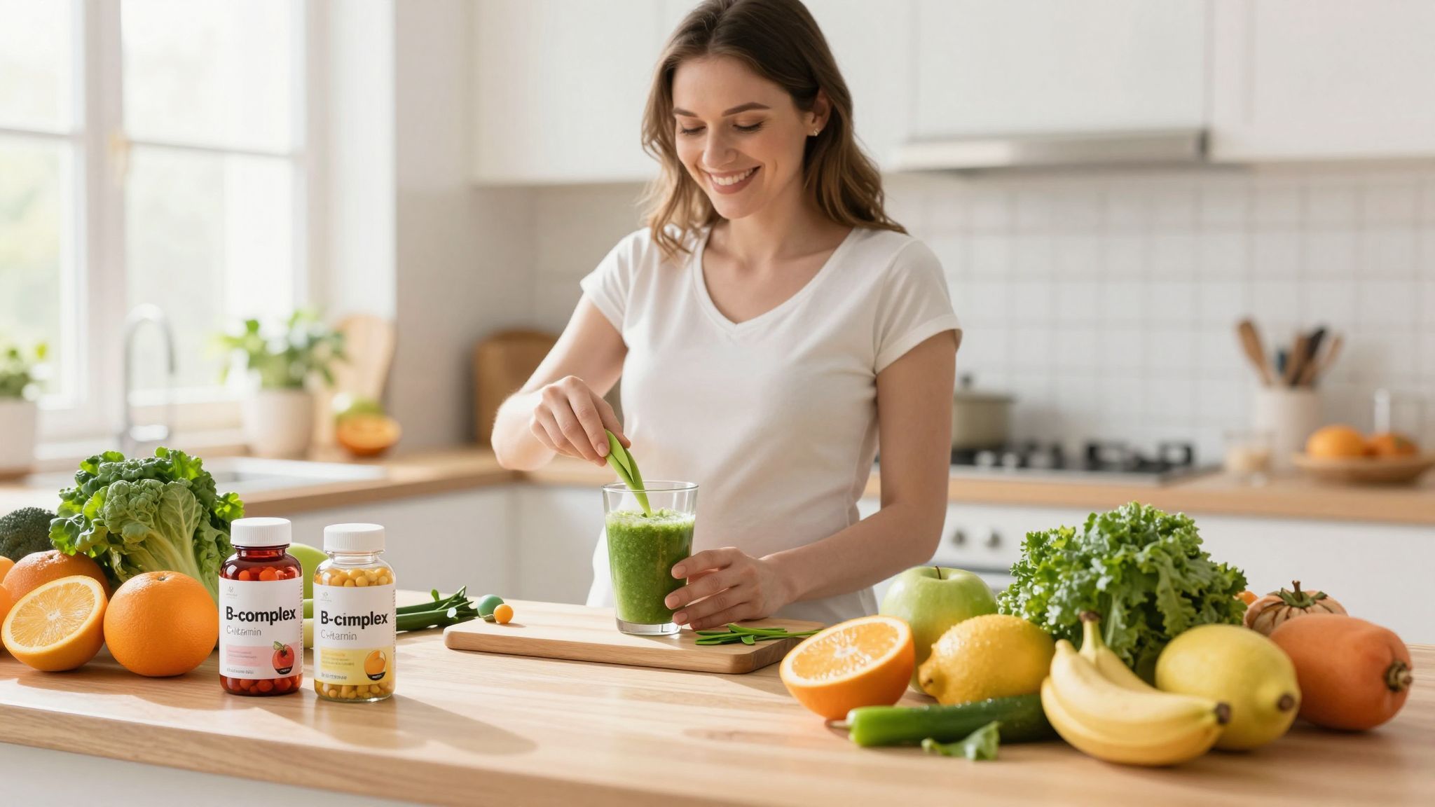 A B-komplex és C-vitamin fontos a kismamák egészségének.