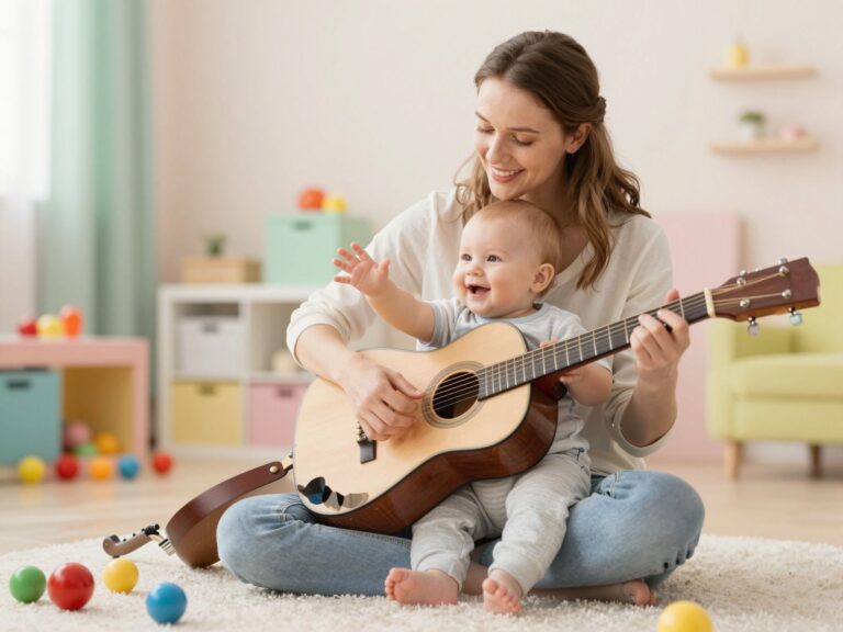 A zene csodálatos hatása a babákra: fejleszti a nyelvi készséget és az érzelmi intelligenciát