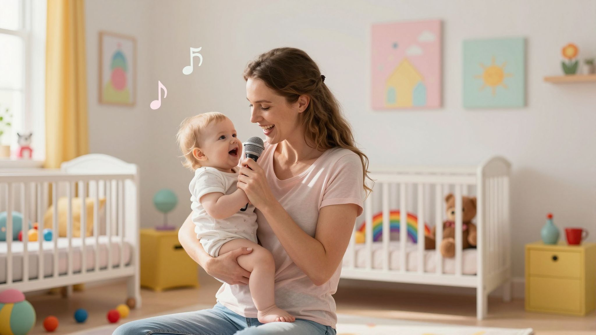 Az éneklés elősegíti a nyelvi készségek fejlődését.