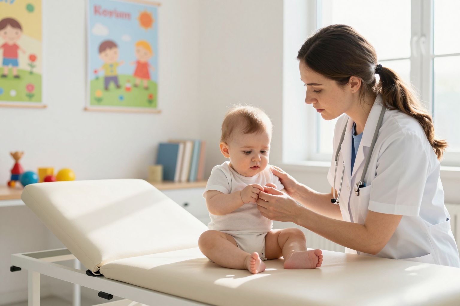 A Moro-reflex hiánya fejlesztési problémákra utalhat.