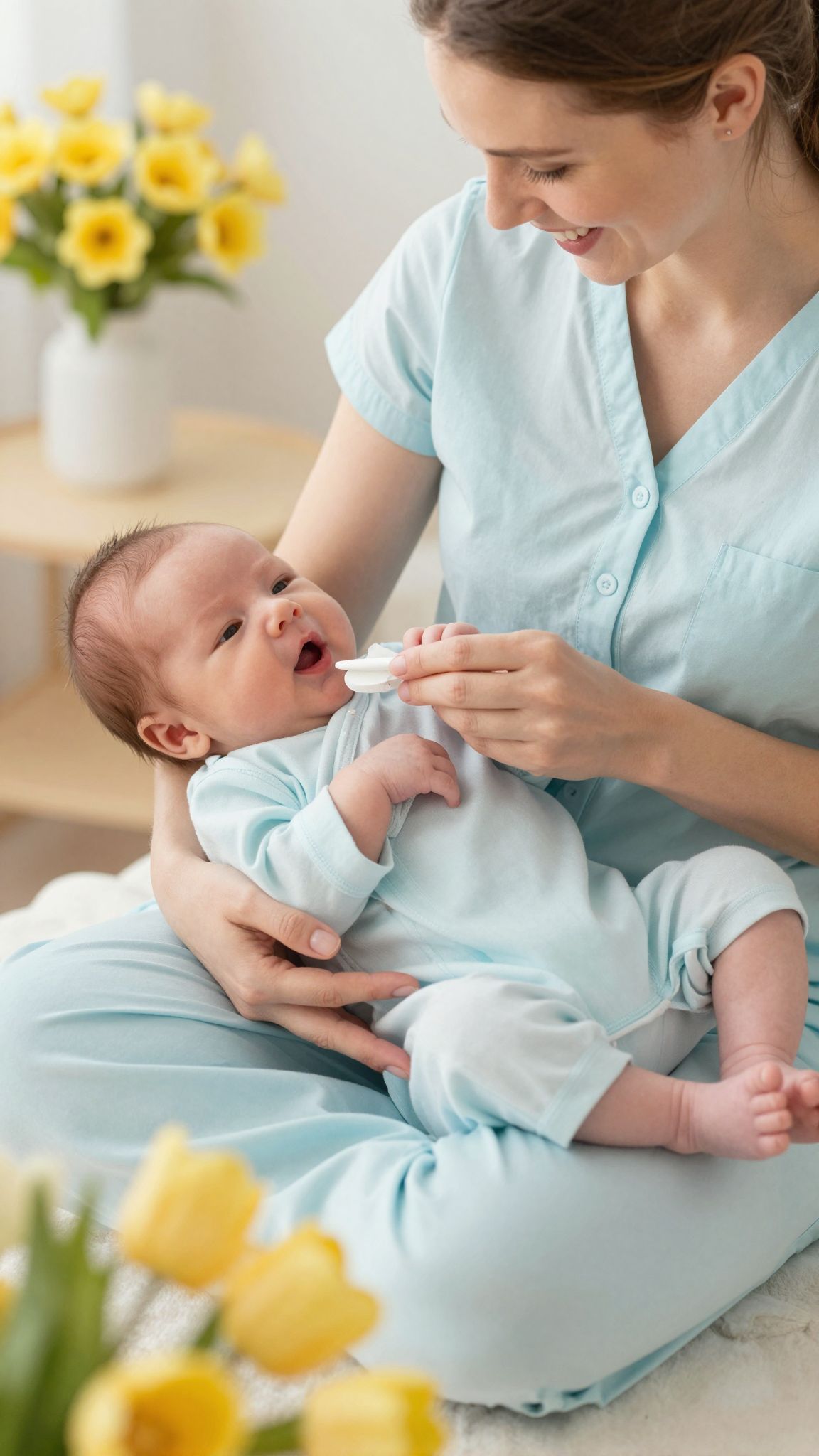 Az anyai aggodalom segíti a köldökcsonk gyorsabb gyógyulását.