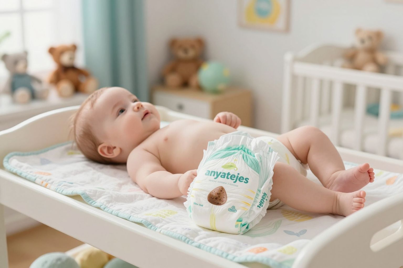 Az anyatejes széklet hígabb és édesebb, tápszeres sötétebb.