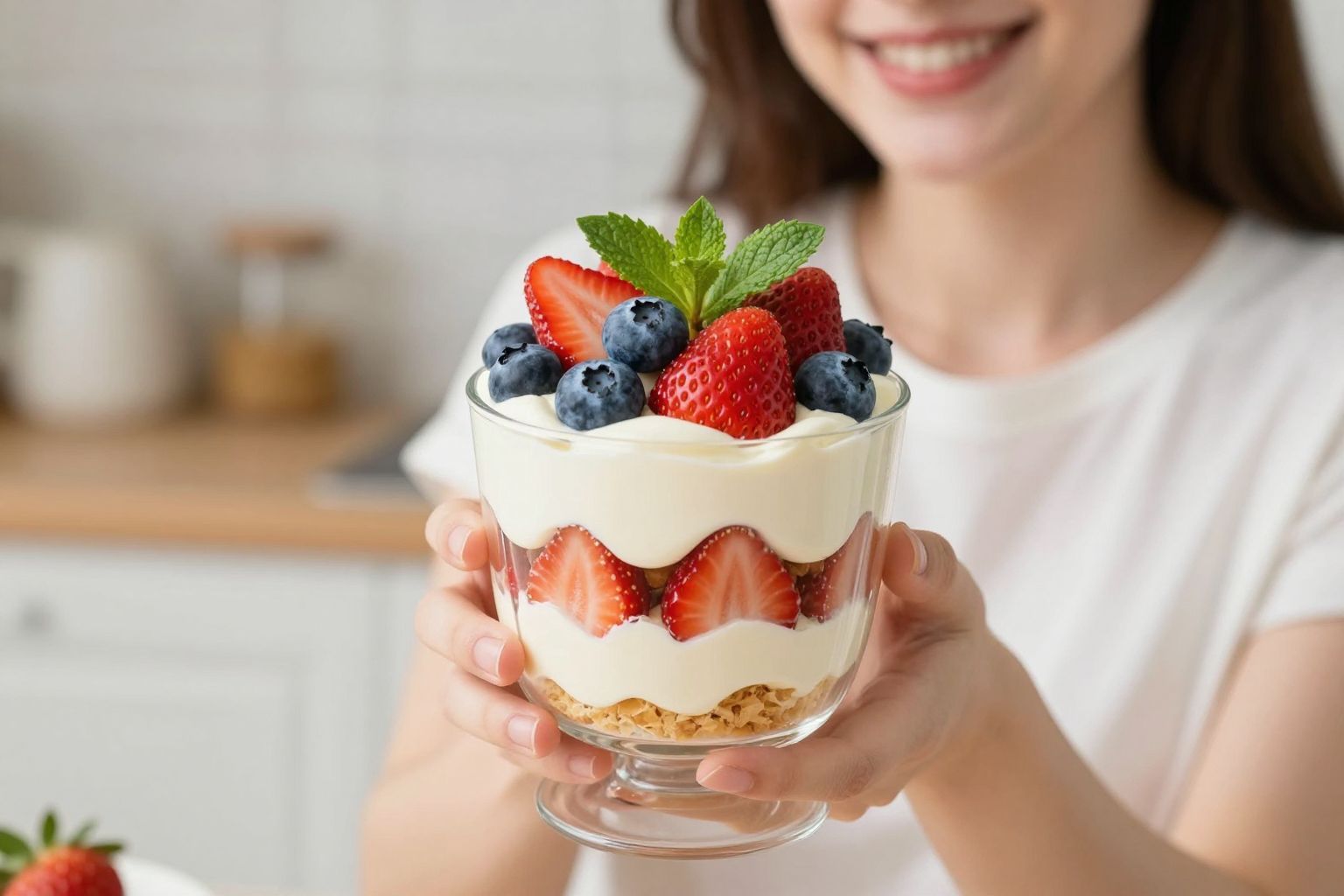 A tökéletes pohárkrém titka a rétegek harmóniája.