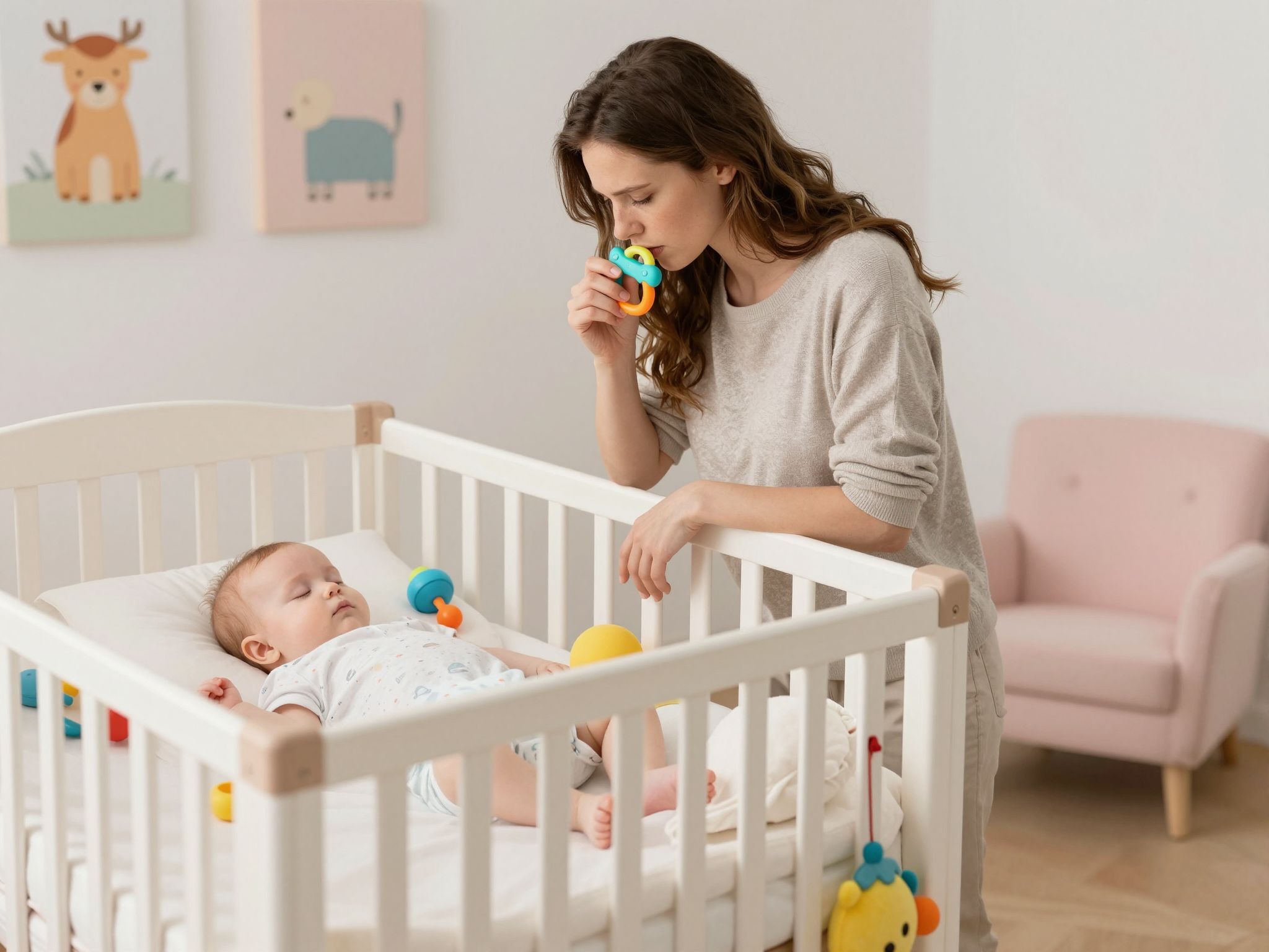 Az éjszakai küzdelmek fokozhatják a baba feszültségét.