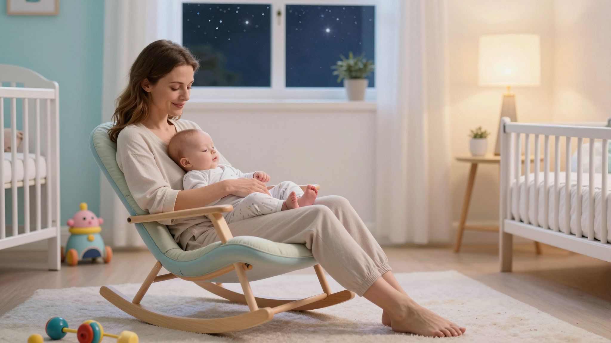 A visszaalvás titka: nyugodt környezet és következetes rutin.