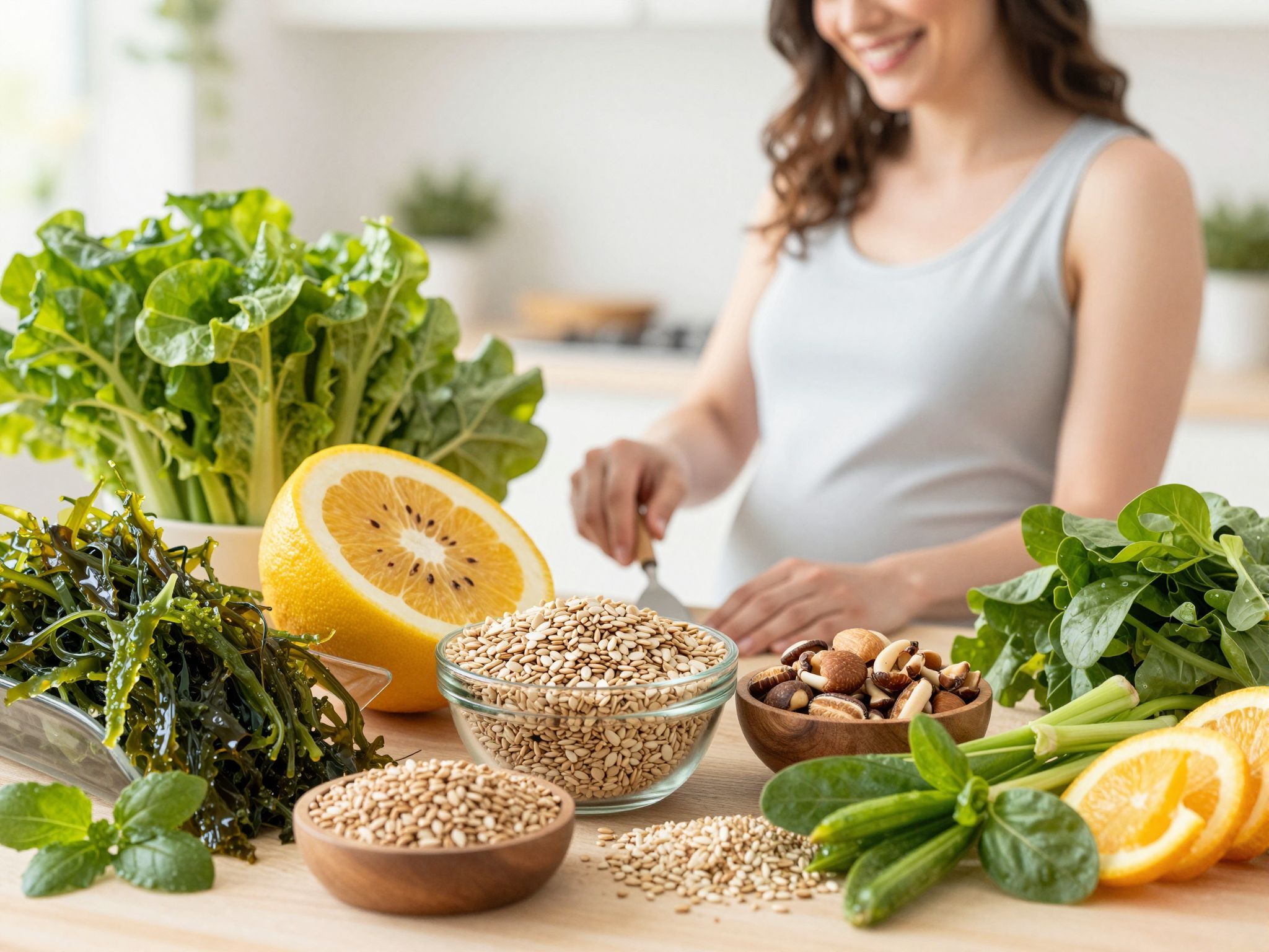 A jód, cink és magnézium támogatja a magzat fejlődését.