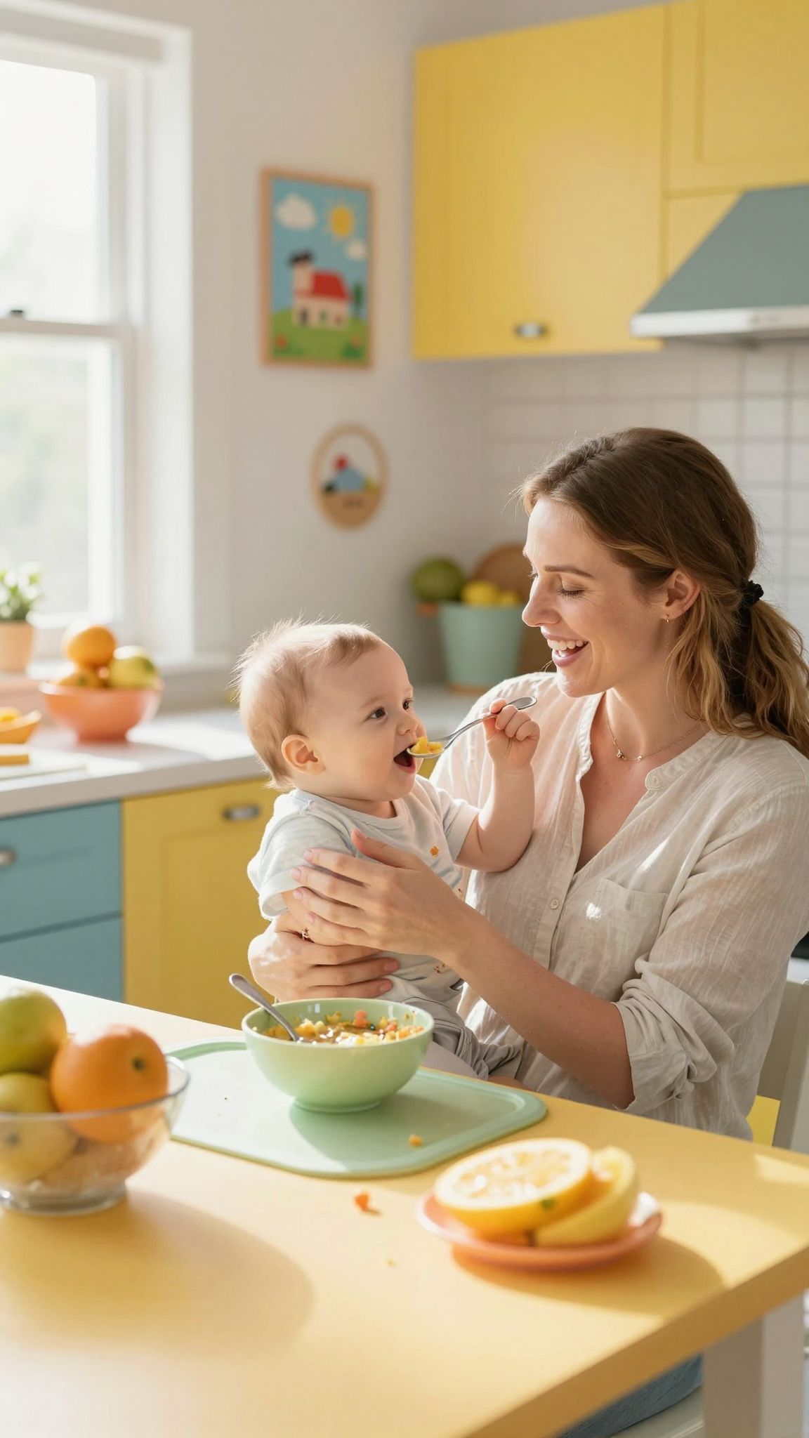 Az egyéves kor a szilárd ételek bevezetésének ideje.