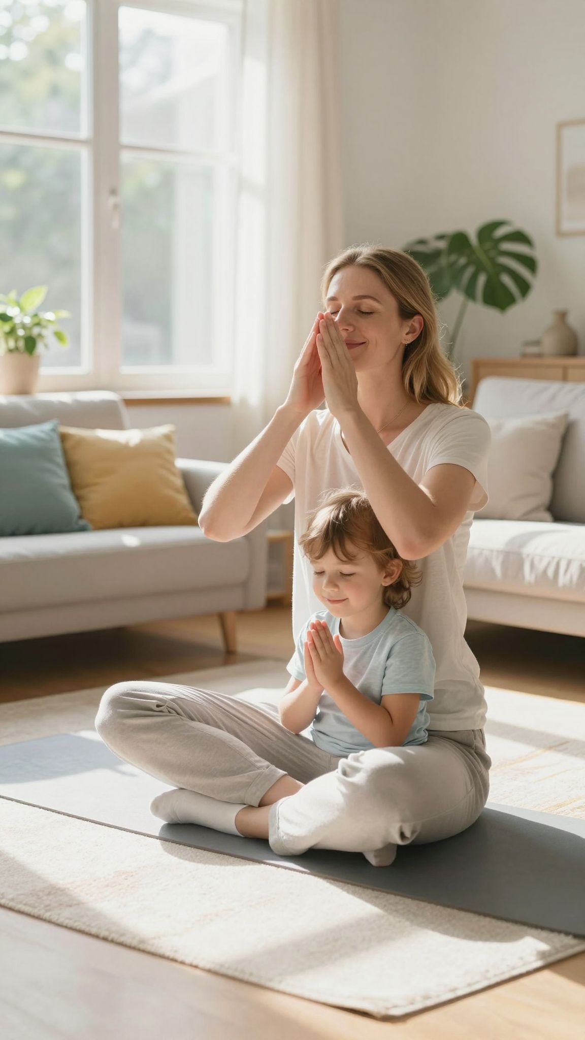 A légzőgyakorlatok segítenek a stressz kezelésében anyaként.