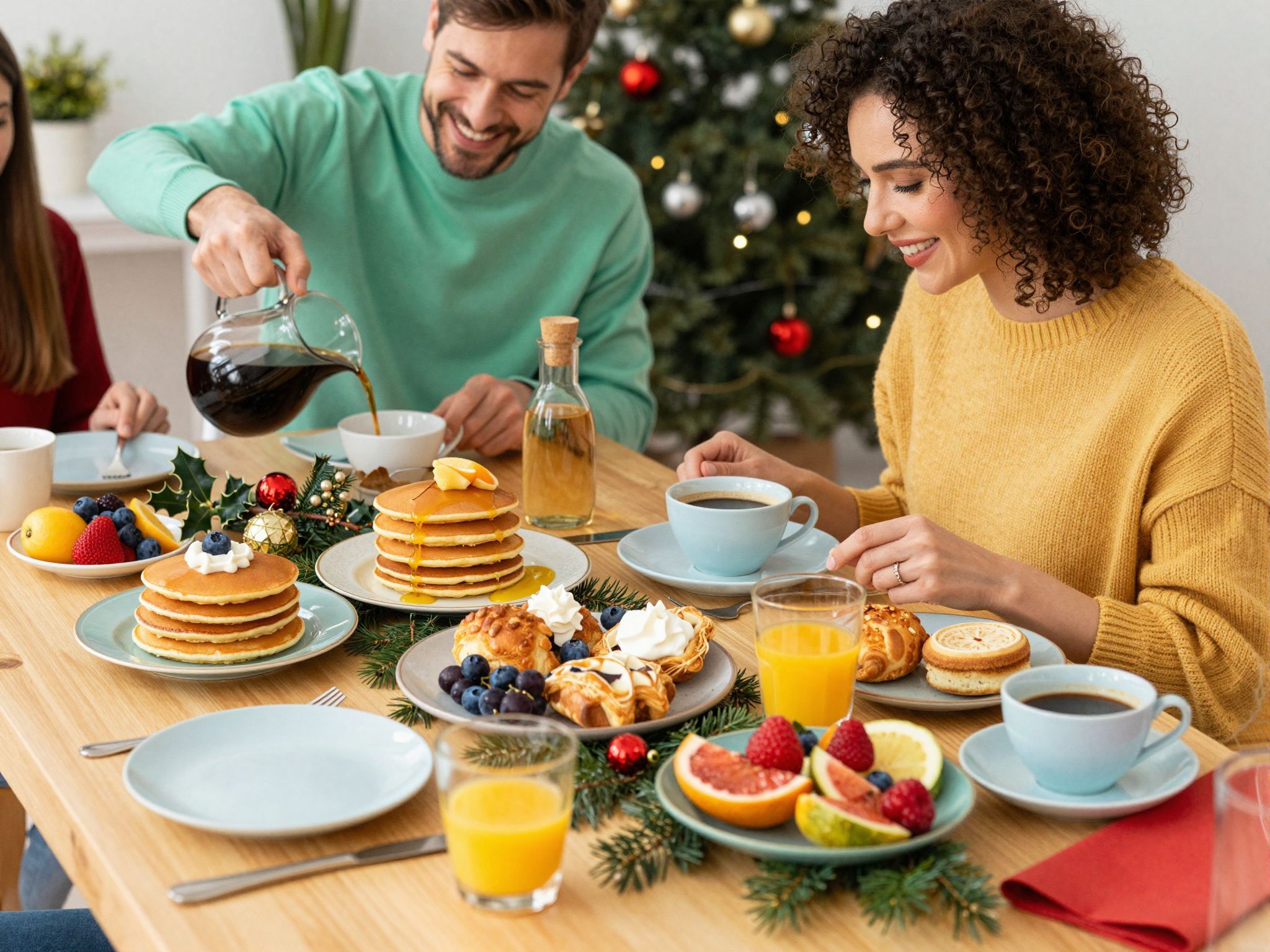 Reggelik és vendégvárás: ünnepi hangulat otthonunkban.