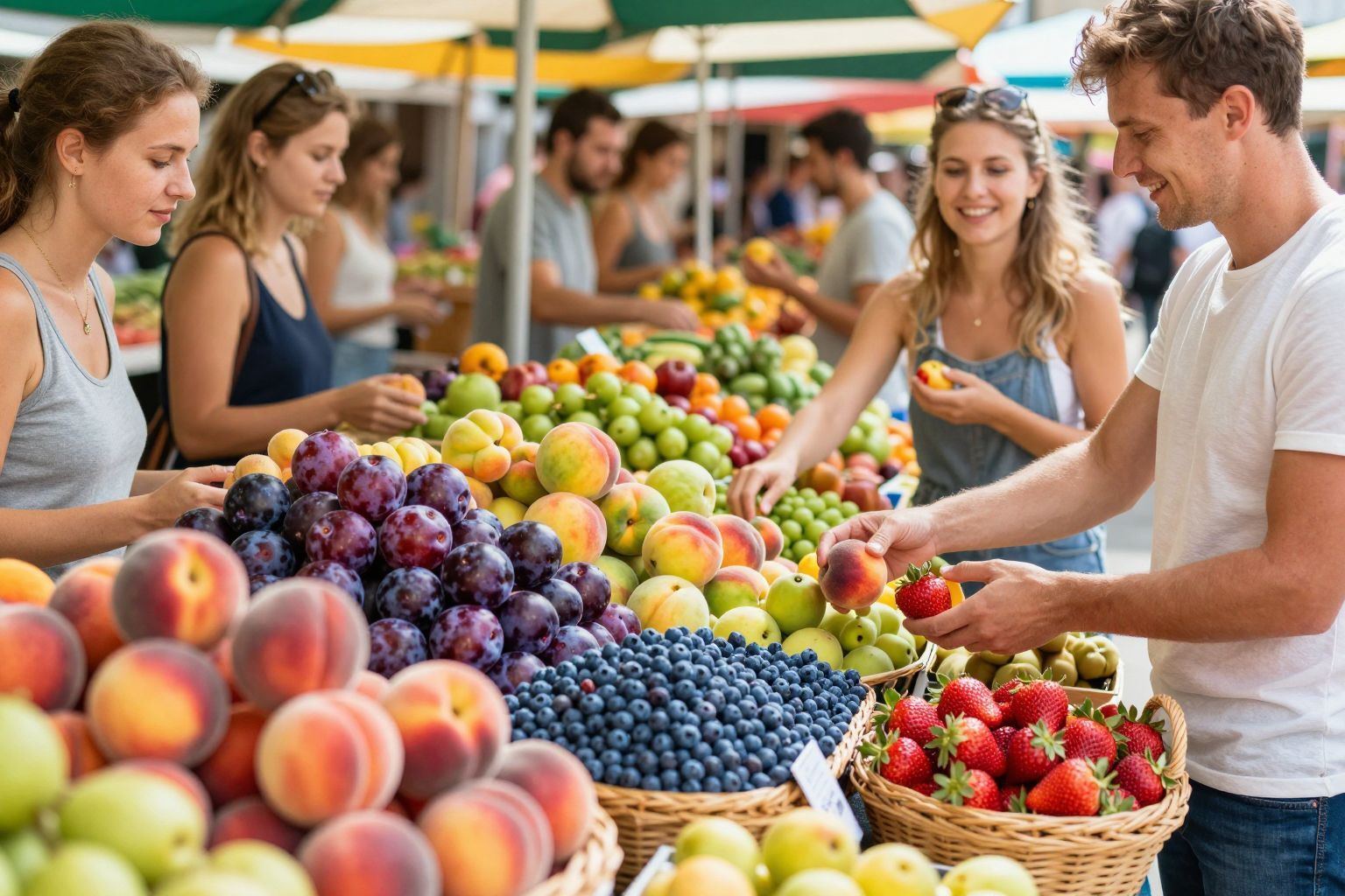 Augusztusban az őszibarack íze a legédesebb.