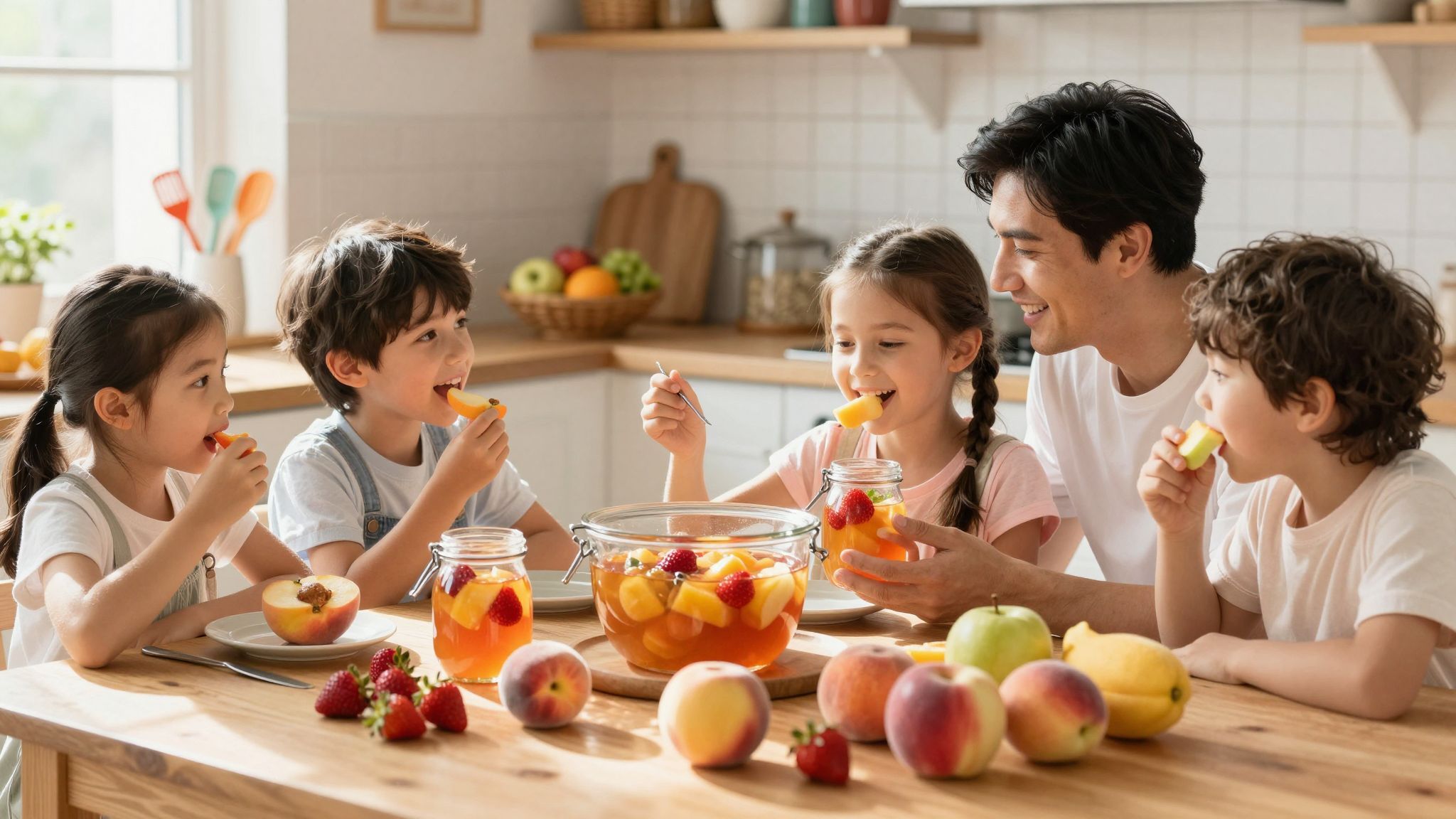 A kompót gazdag vitaminokban, segíti az immunrendszert.