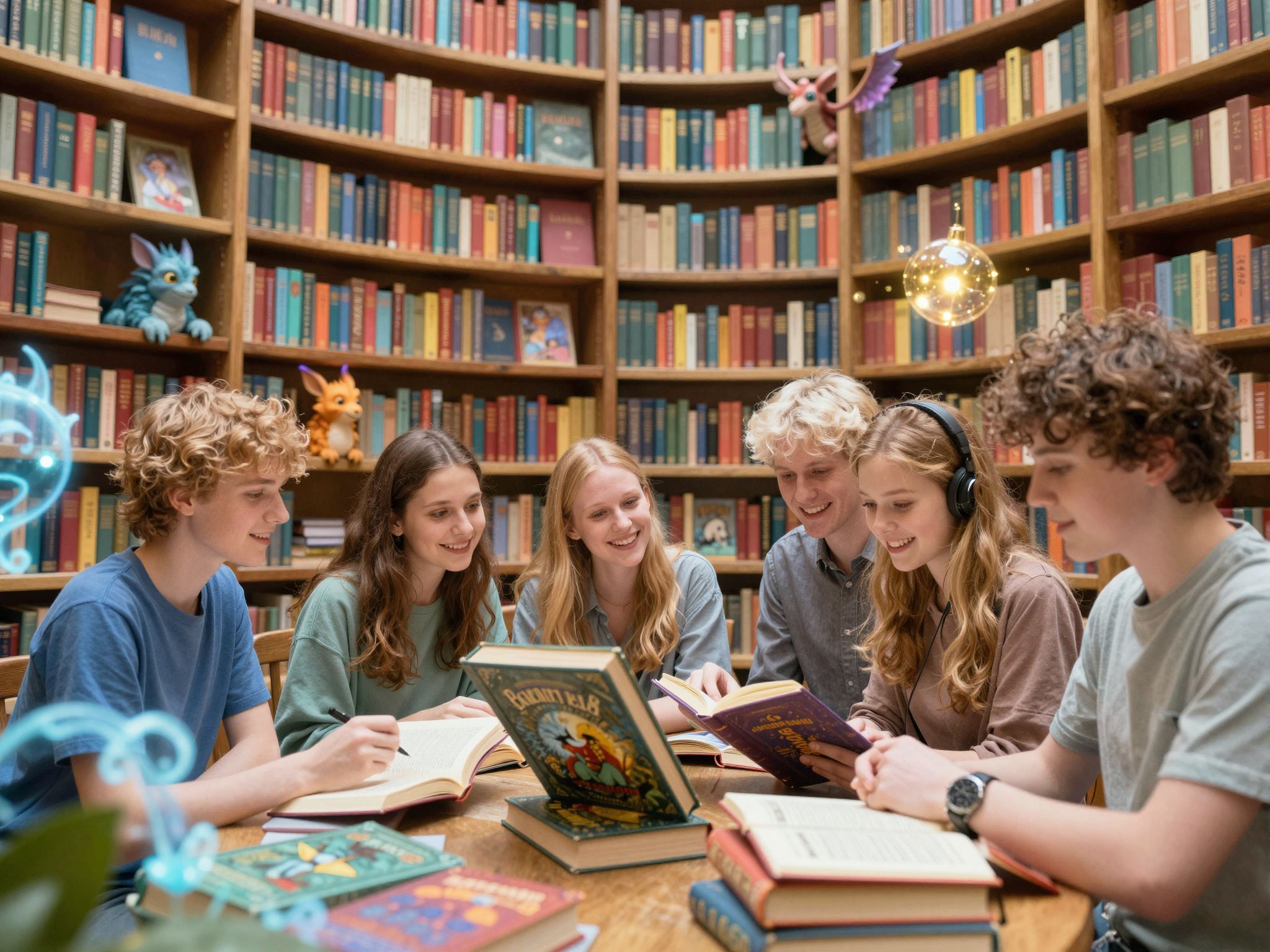 Könyvek világa új neveket teremt a képzelet szárnyán.