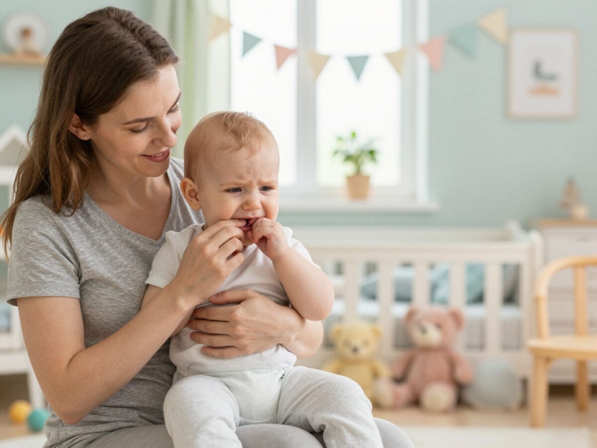 Fogzás okozta fájdalom enyhítése babáknál